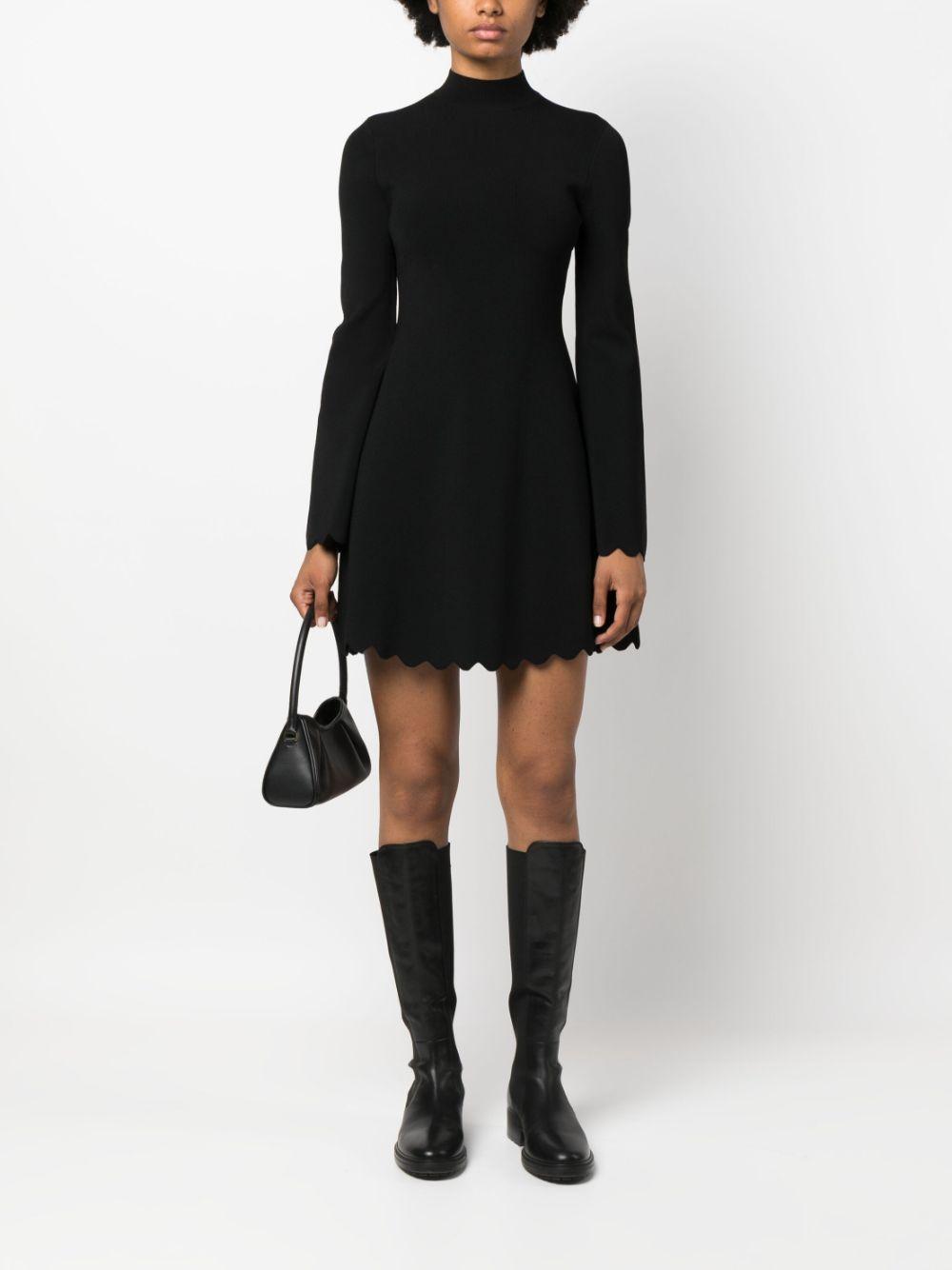 cut-out high-neck minidress Product Image