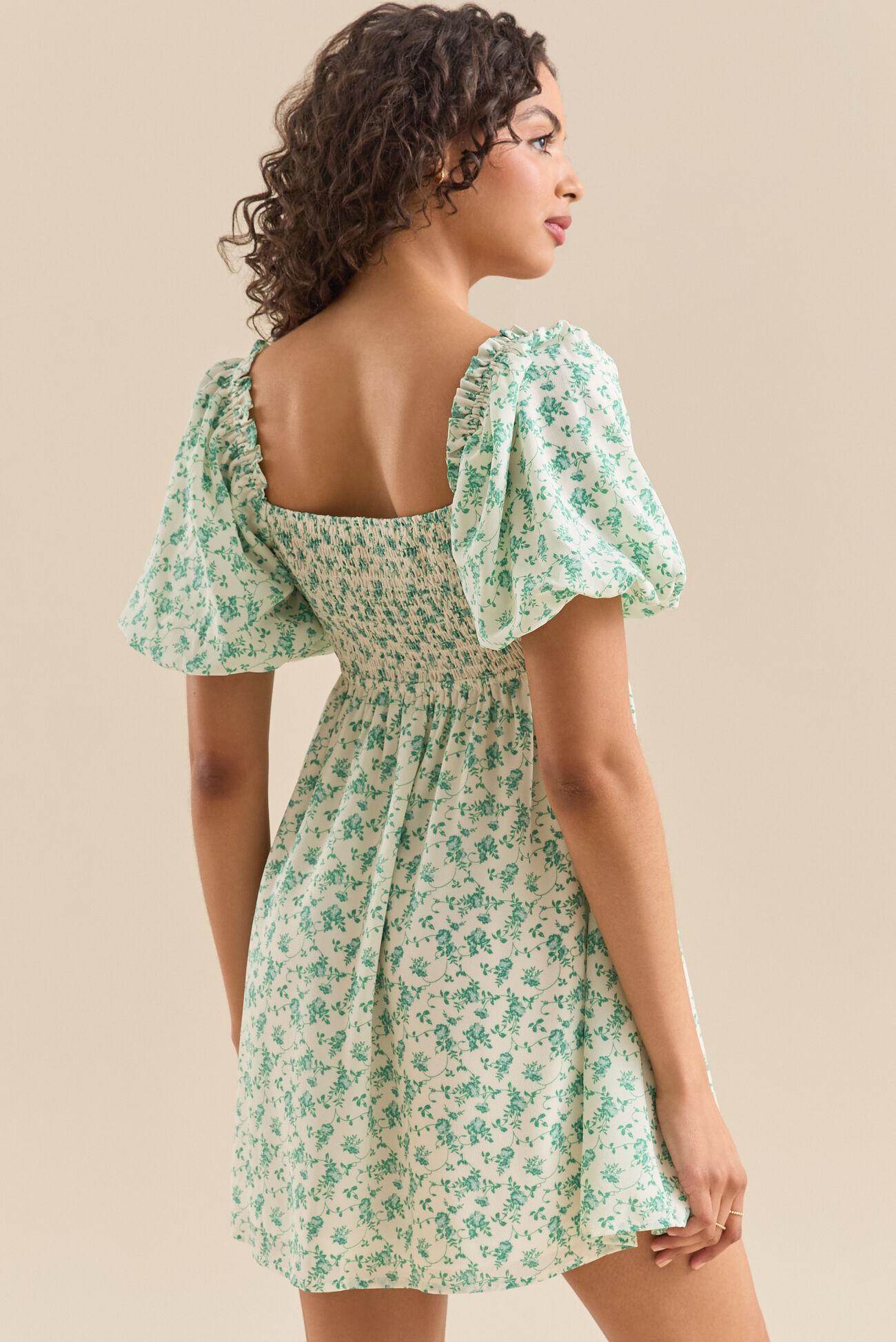 Harper Floral Mini Dress Product Image