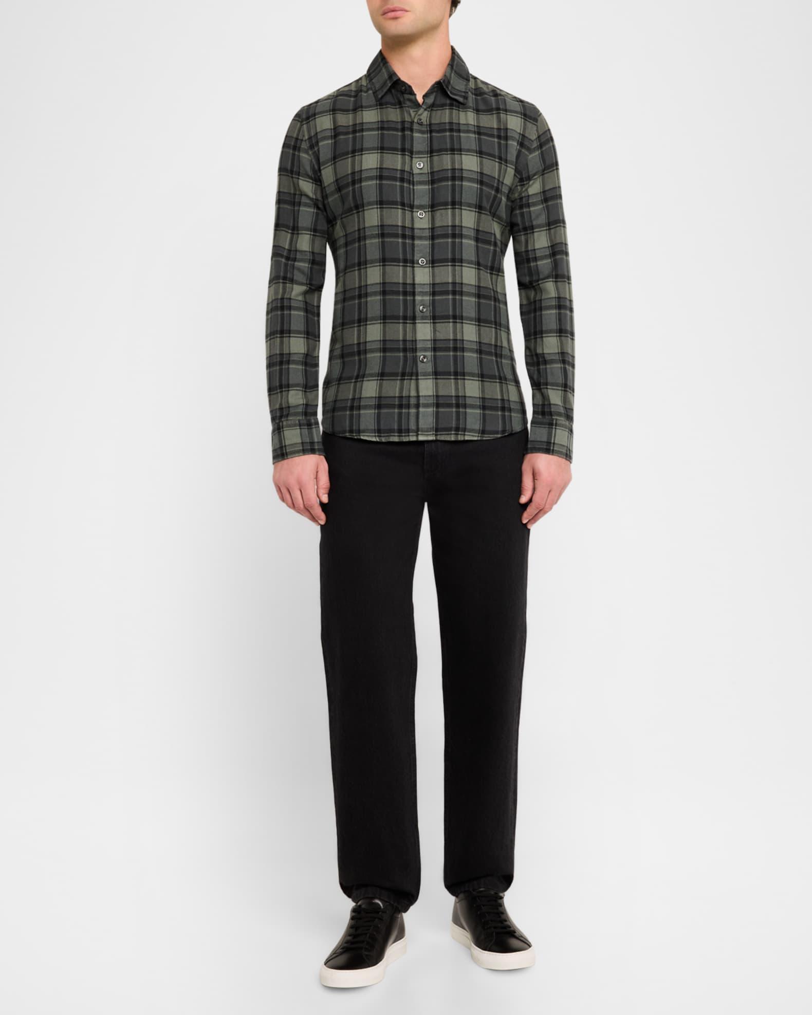 Men's Oliver Flannel Button-Down Shirt Product Image