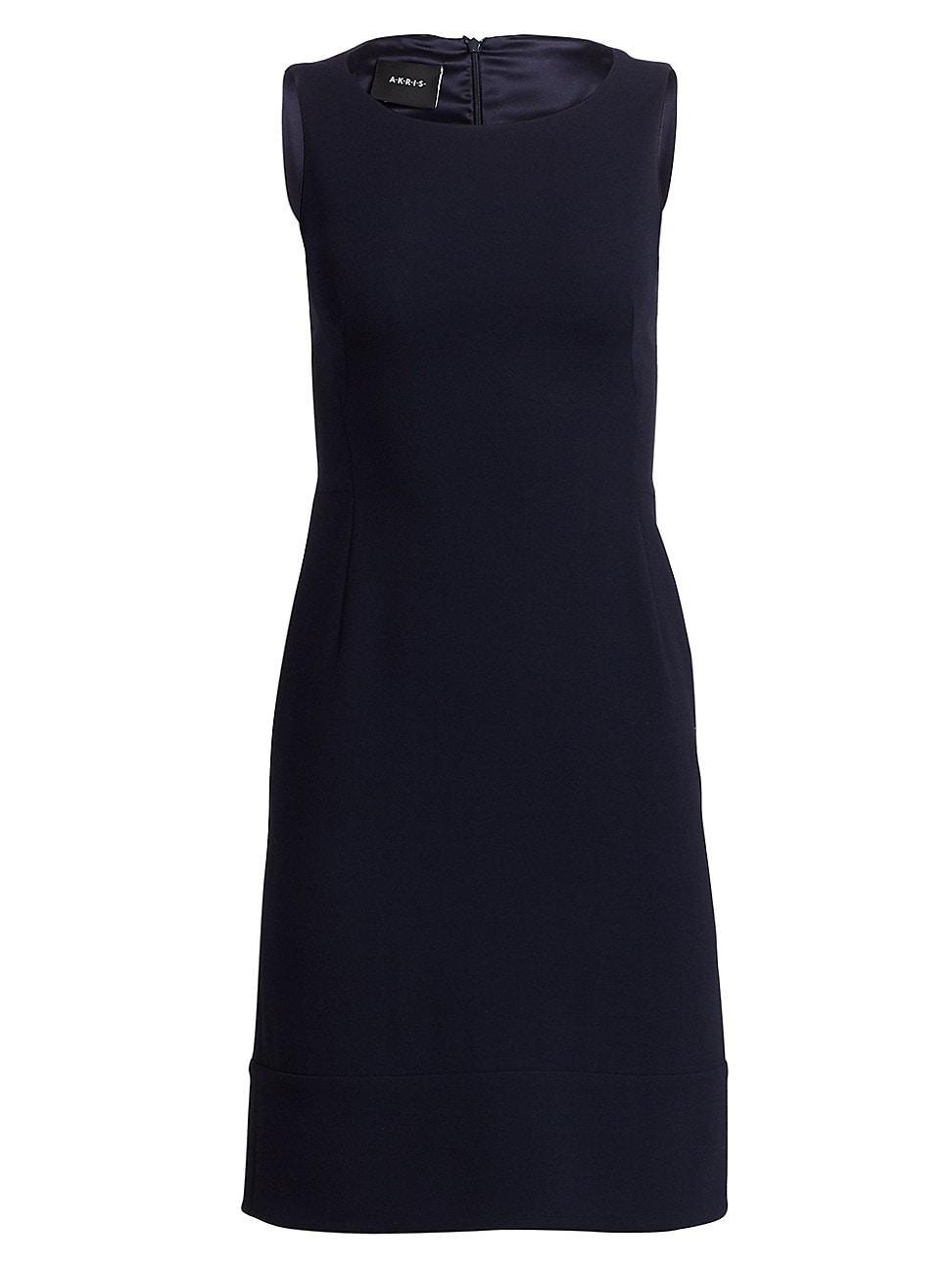 Womens Sleeveless Double-Face Wool Dress Product Image