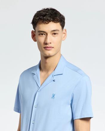 MENS BRYAN CAMP COLLAR SHORT SLEEVE SHIRT - B6Q581F200 Product Image