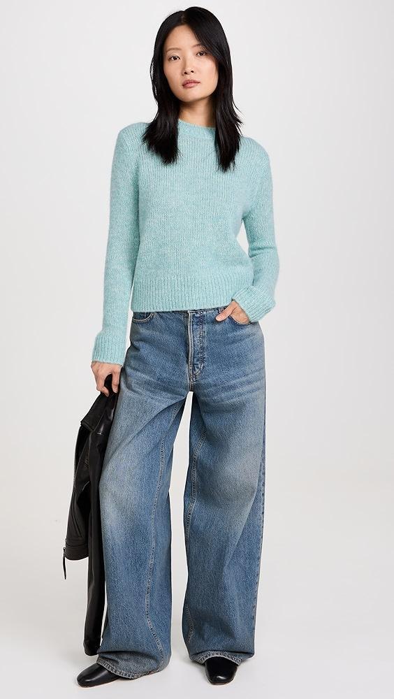 Vince Multicolor Marl Crew Neck Pullover | Shopbop Product Image