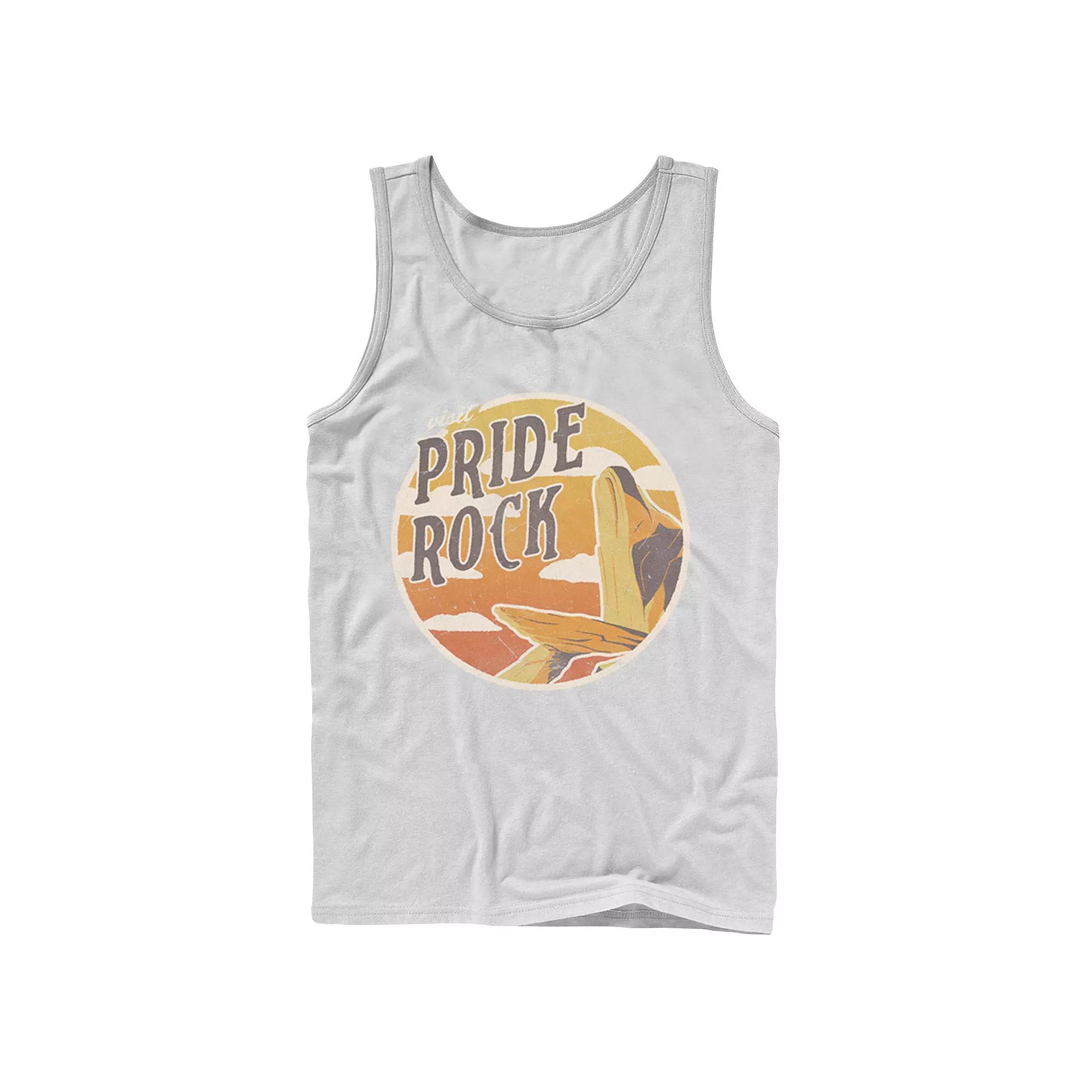 Disney's The Lion King Men's Visit Pride Rock Tank Top, Size: Large, Black Product Image