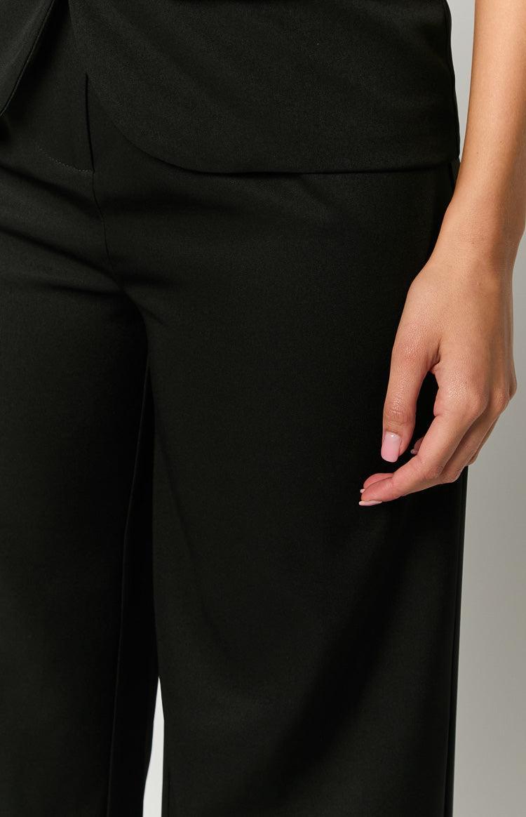 Dien Black Tailored Pants Girls Product Image