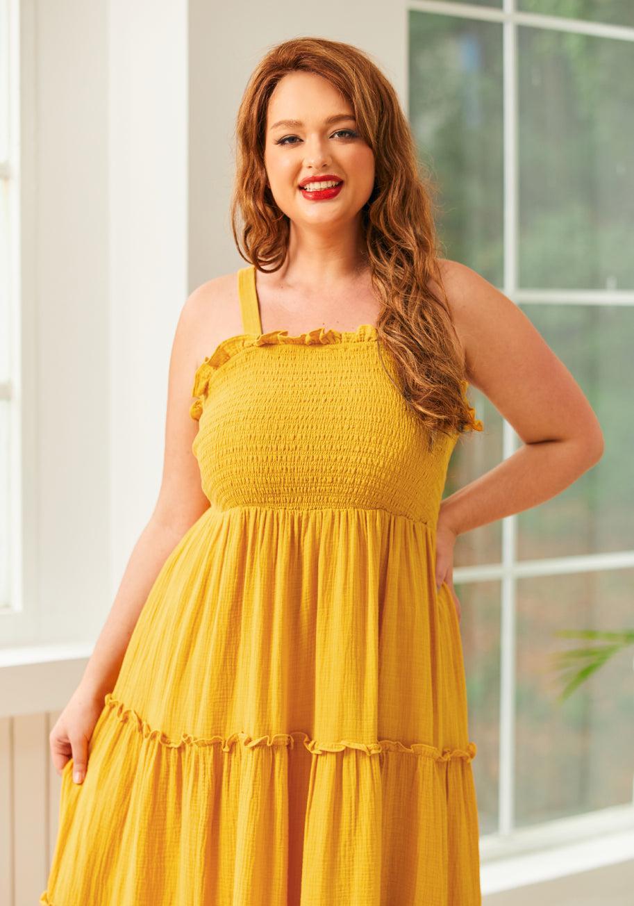 Glimmering Goddess Maxi Dress Product Image