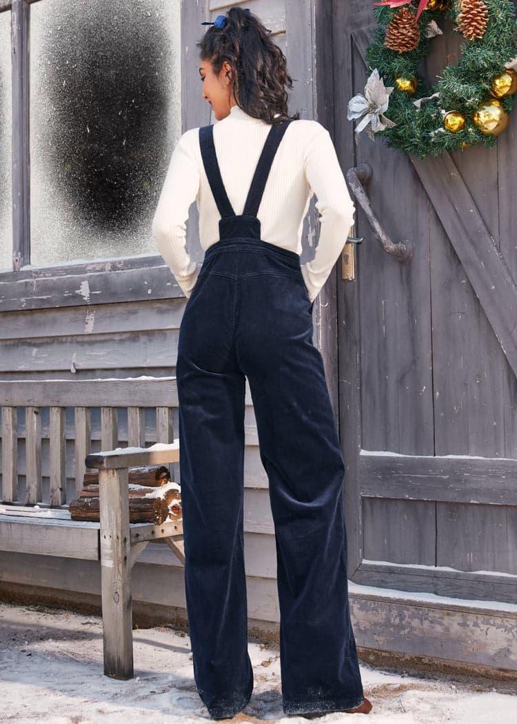 Rainbow With Me Corduroy Overalls Product Image