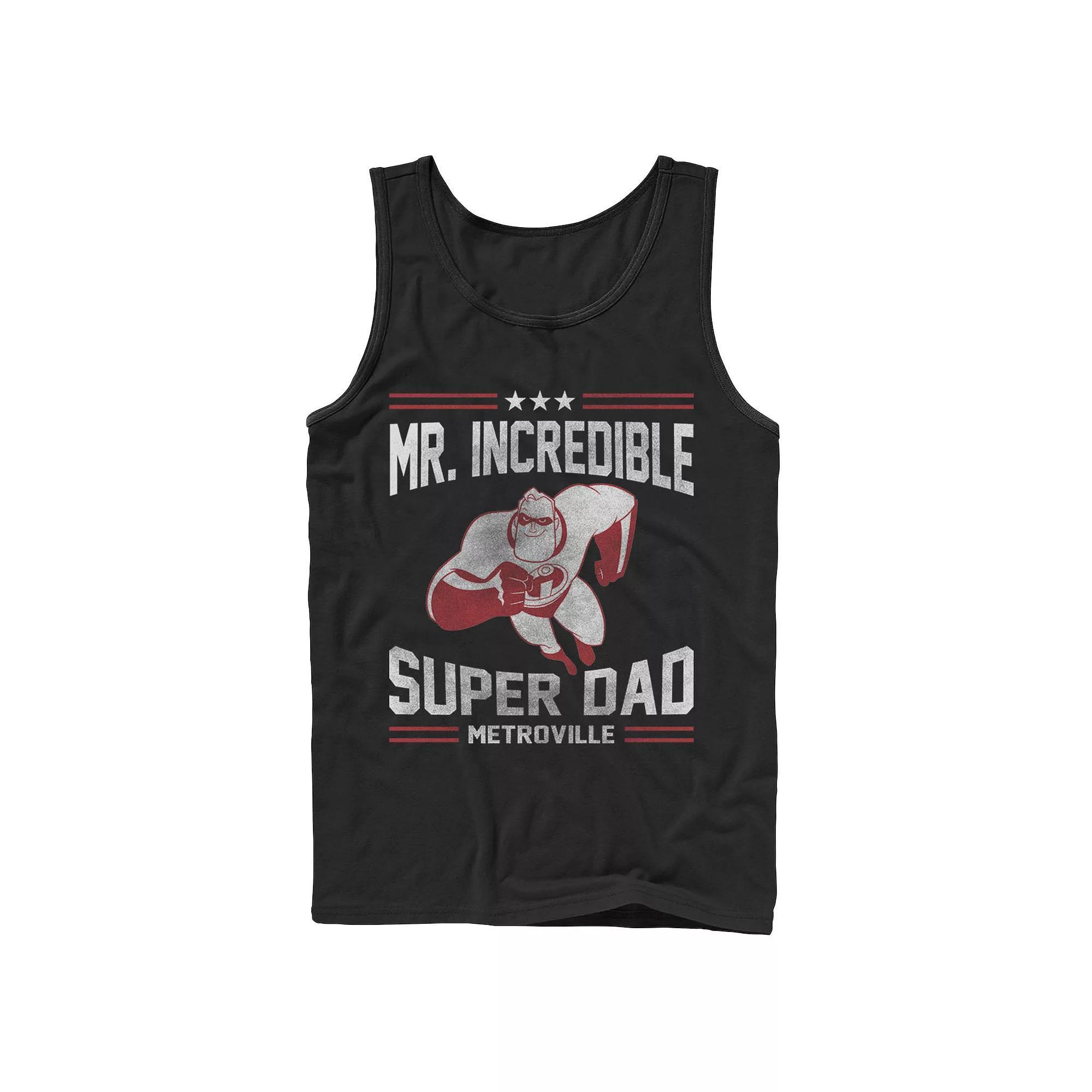 Disney / Pixars The Incredibles Mens Super Dad Tank Top Product Image