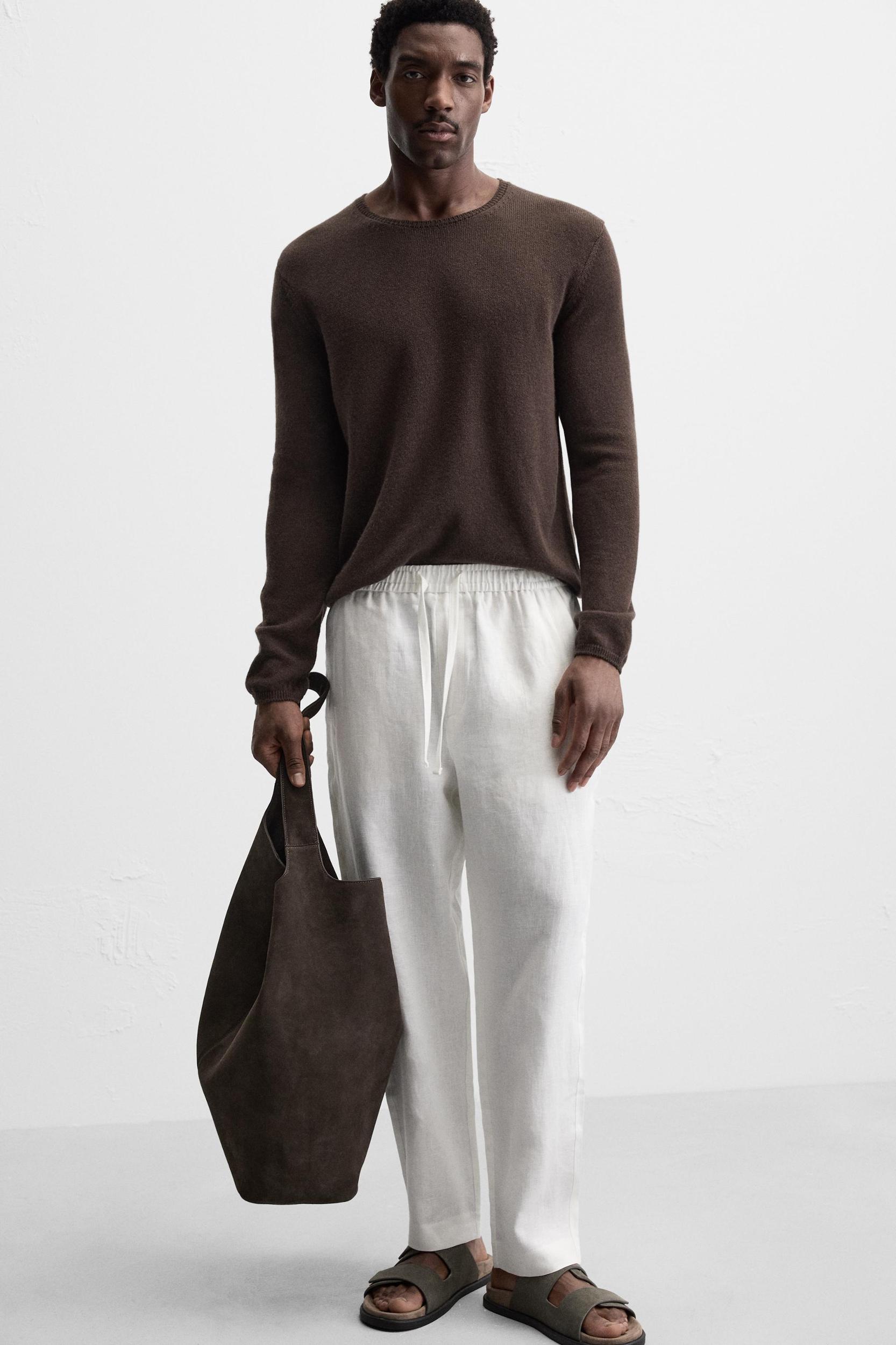 100% LINEN PANTS Product Image