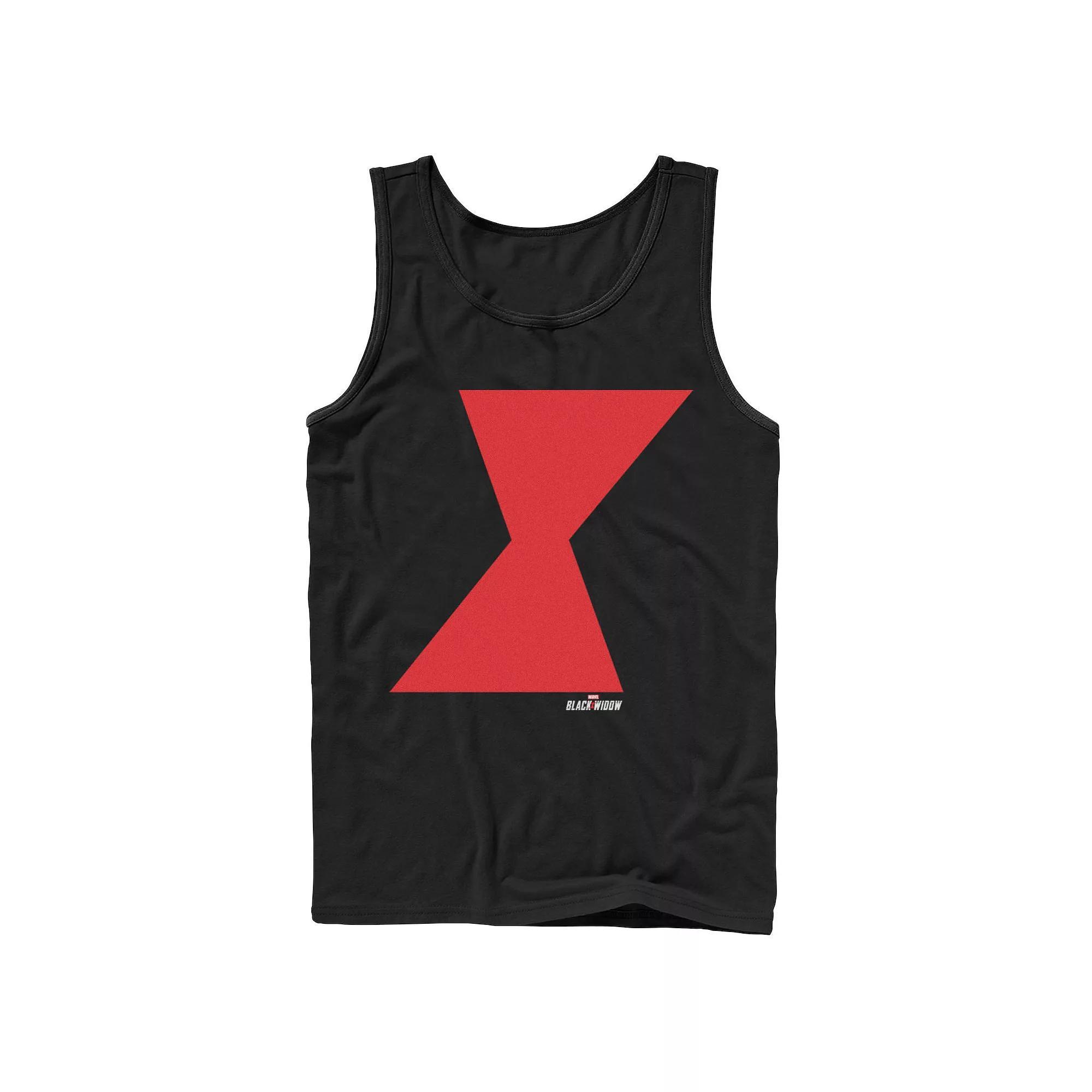 Mens Marvel Widow Red Icon Tank Top Product Image