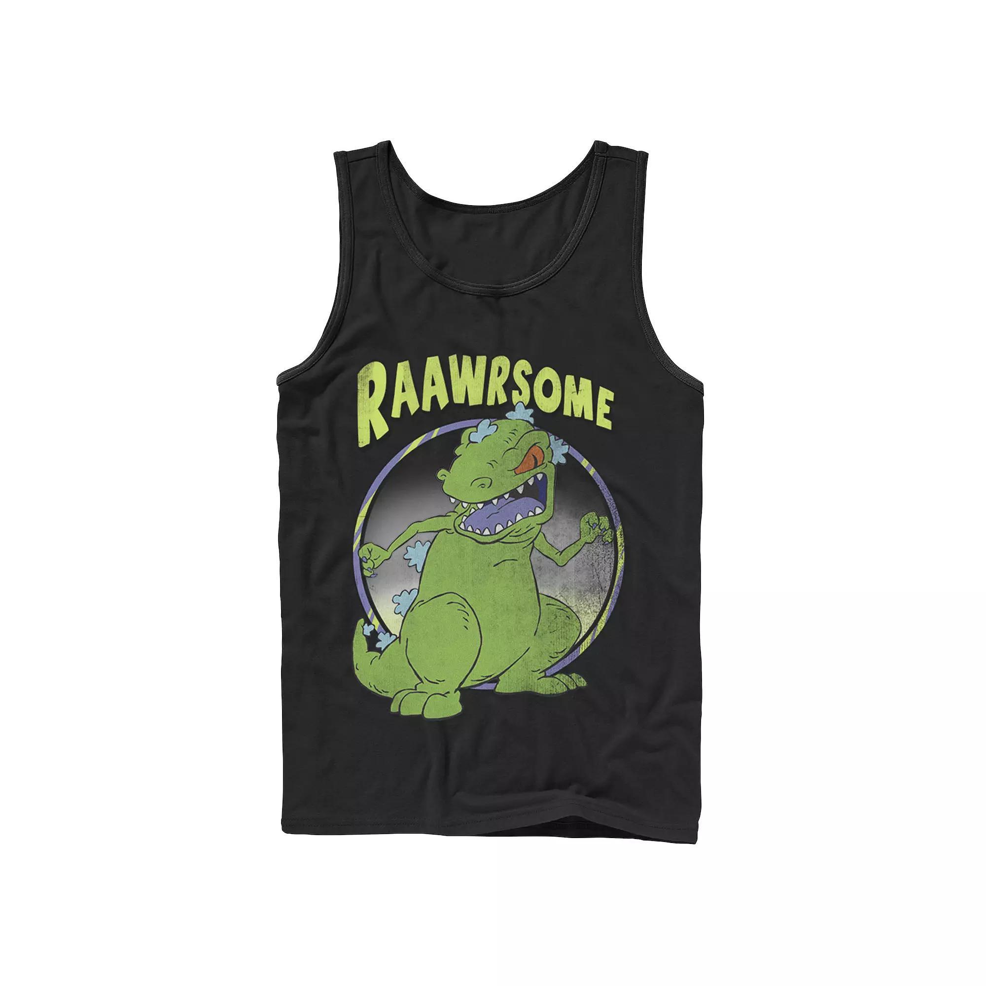 Mens RugRats Reptar Raawrsome Tank Top, Boys Product Image