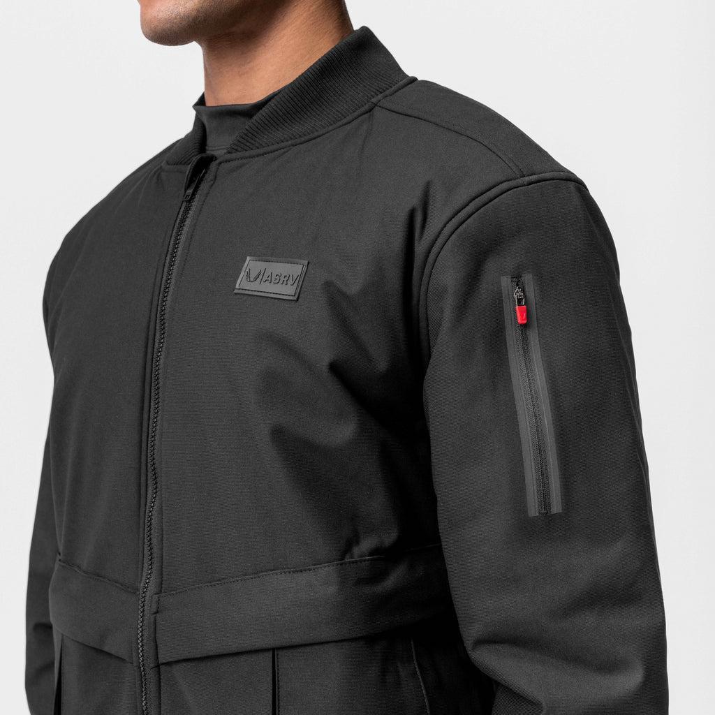 0677. Kinterra™ Weatherproof Bomber Jacket - Black Product Image