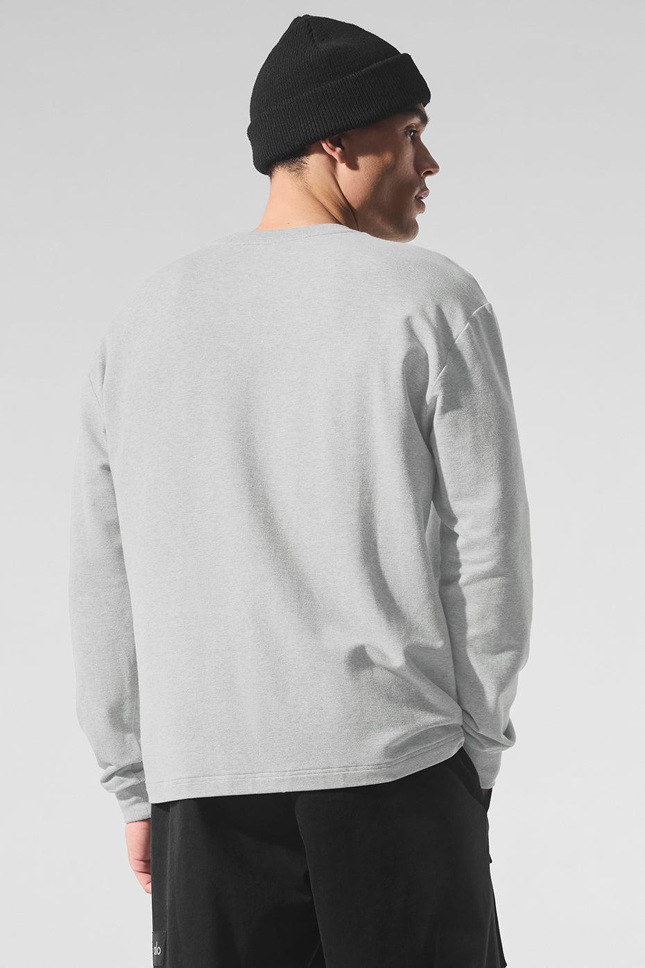 Double Take Long Sleeve - Athletic Heather Grey Product Image