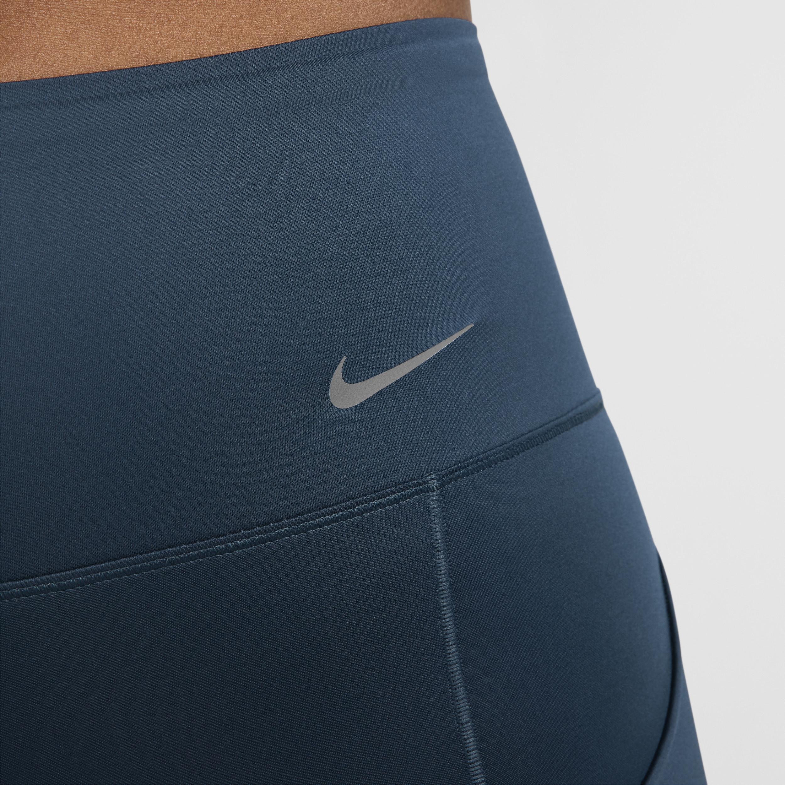 Nike Go Women's Firm-Support High-Waisted Cropped Leggings with Pockets Product Image