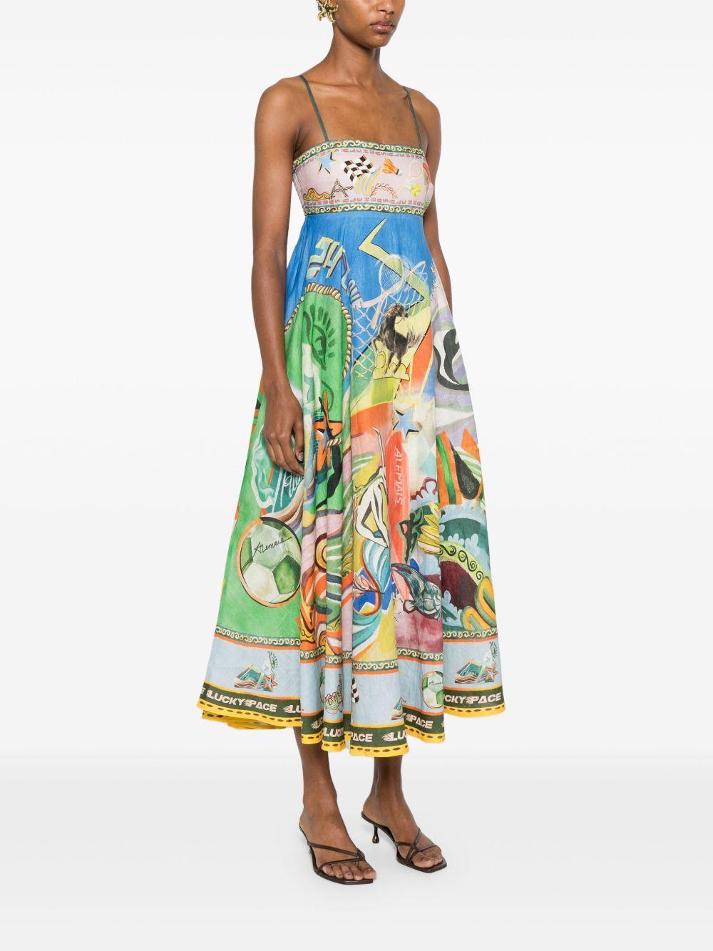 Lucky Pace midi dress Product Image