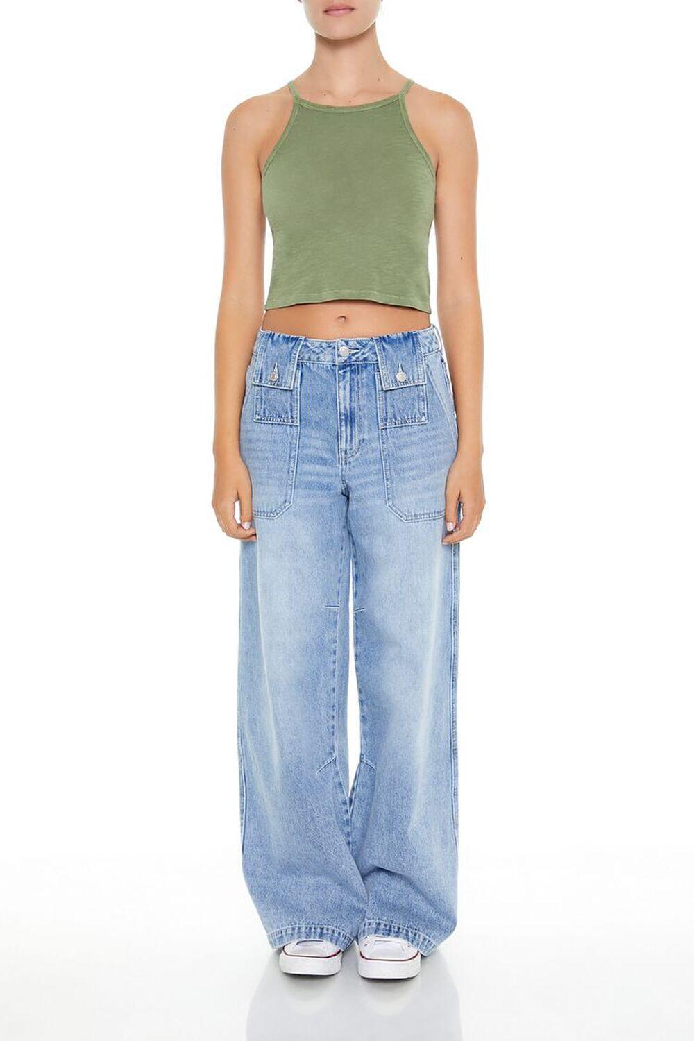 Jersey Cropped Cami | Forever 21 Product Image