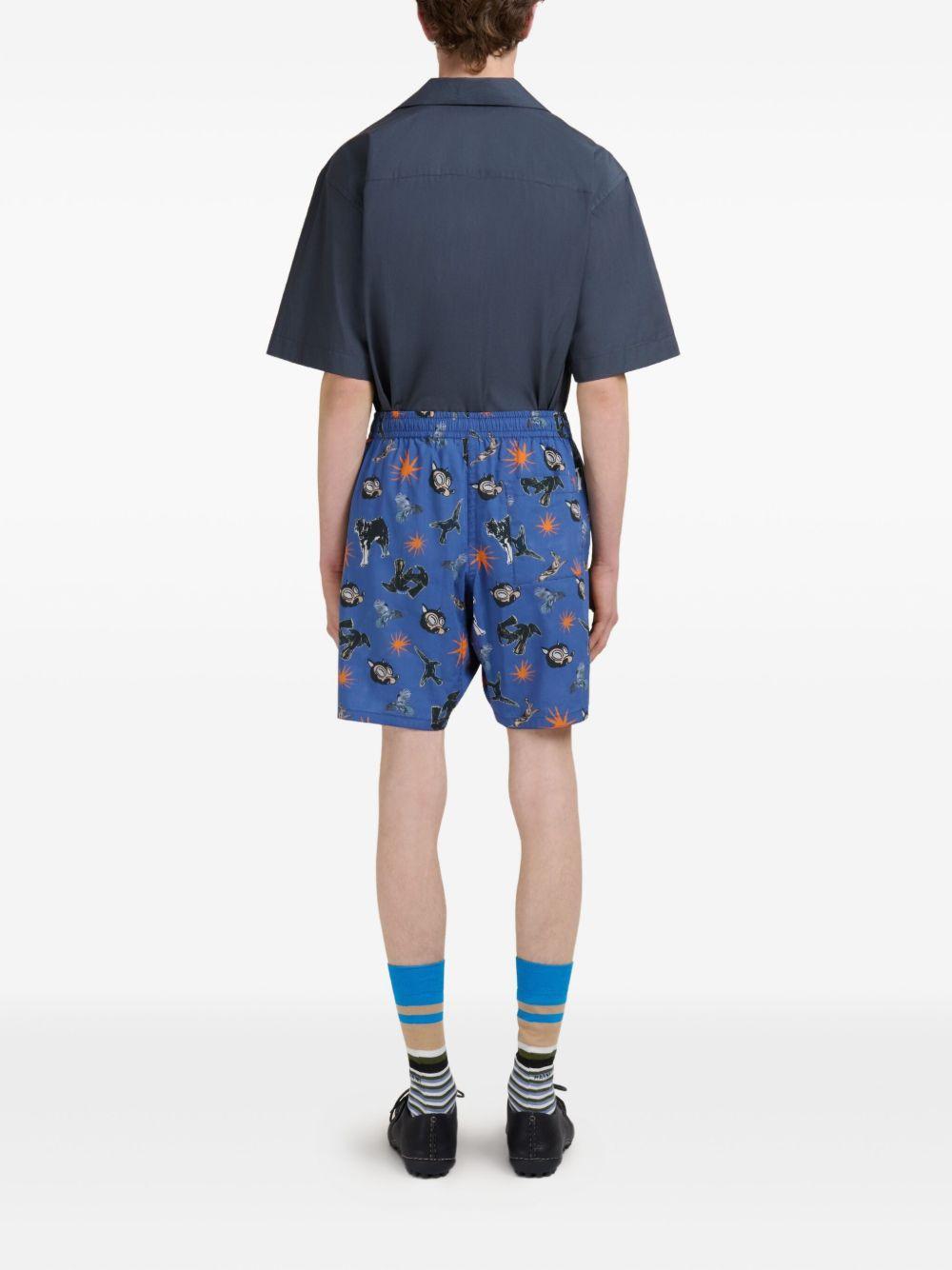 graphic-print shorts Product Image