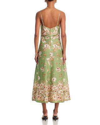 Mae Linen Midi Dress Product Image