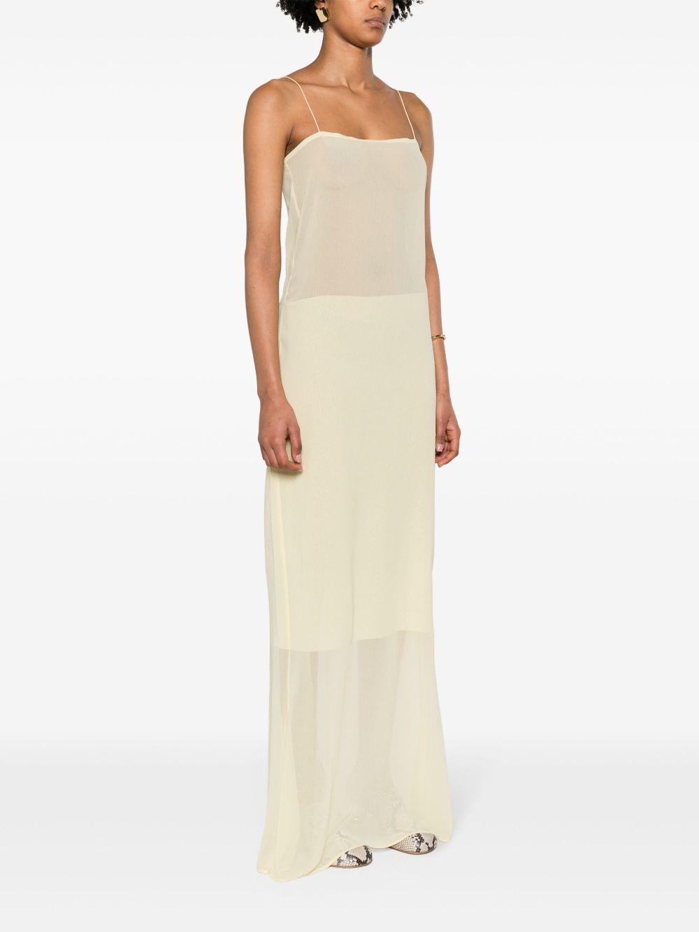 Womens Pliss Ruffled Midi-Dress Size 0 Product Image