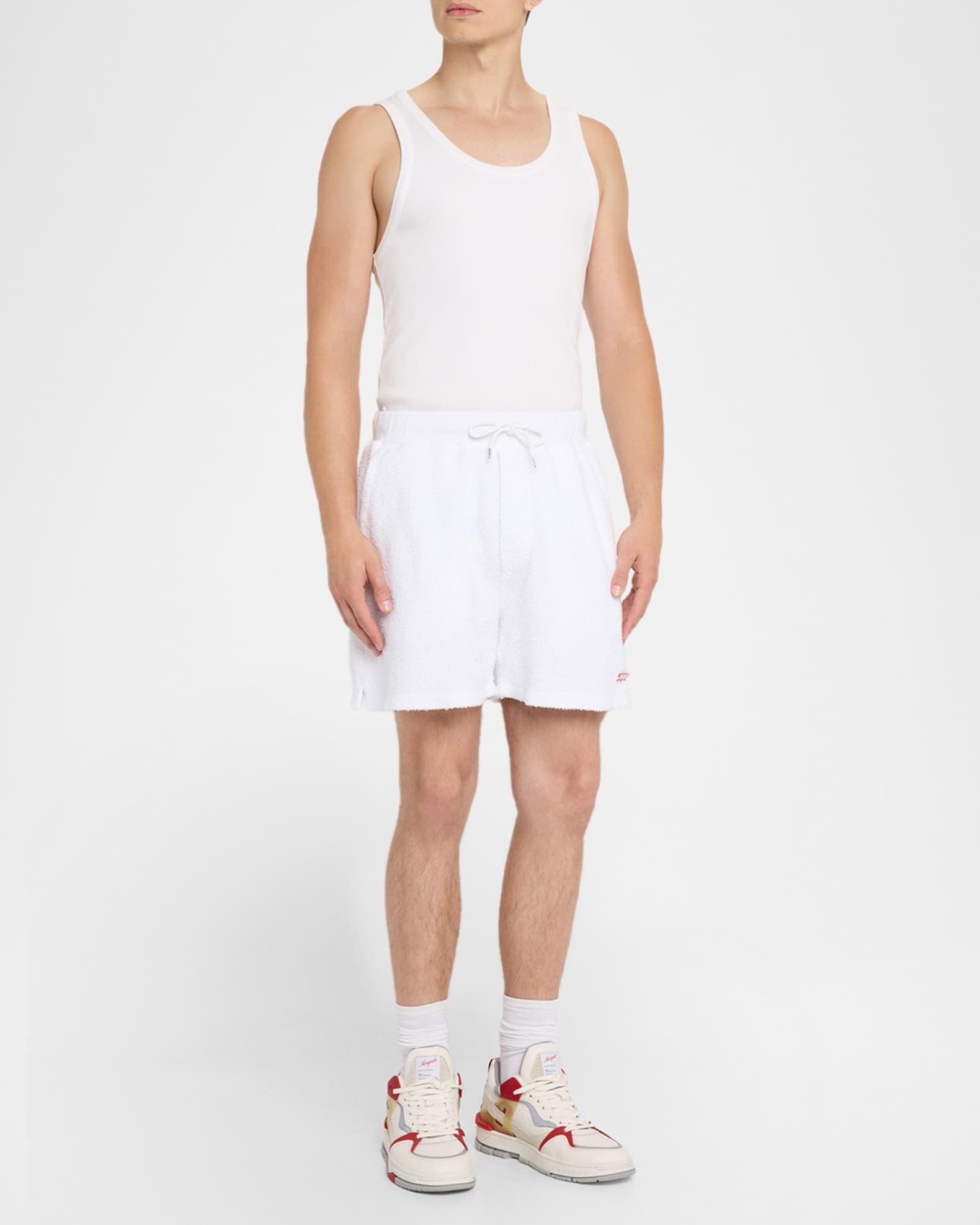 Mens Cotton Fleece Sport Shorts Product Image
