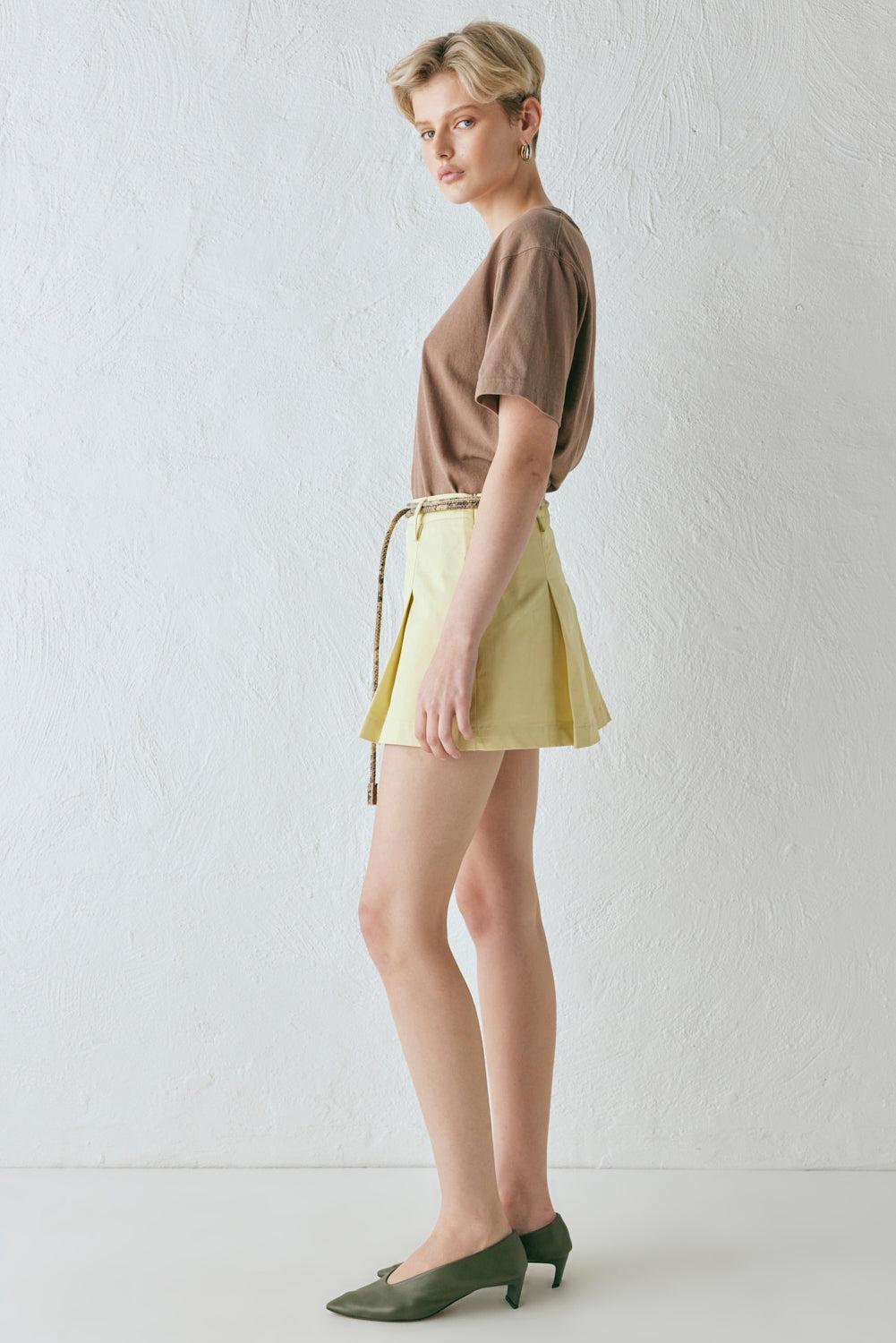 Dom Mini Skirt Butter Product Image