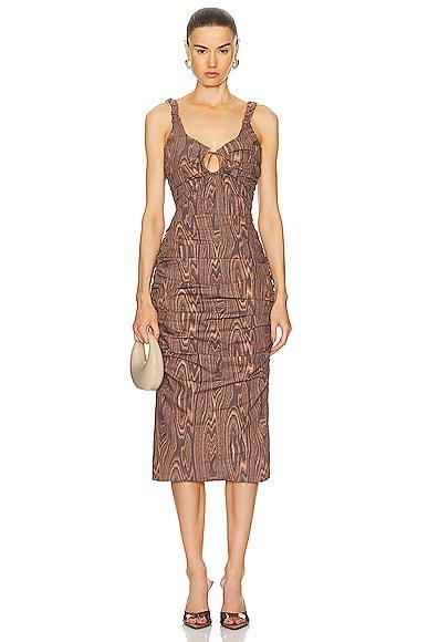 Maisie Wilen Lady Miss Dress Brown. (also in XS). Product Image