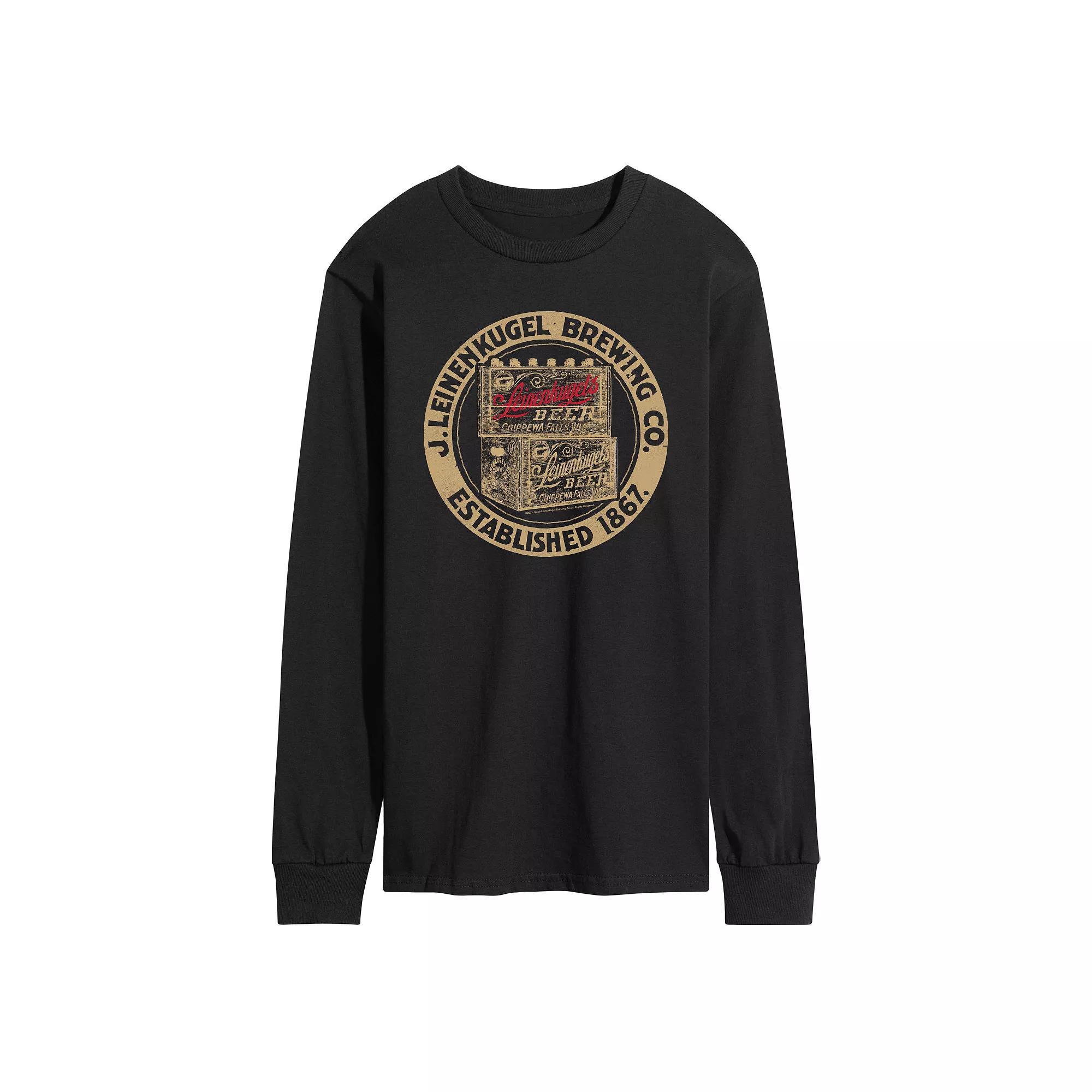 Mens Leinenkugels Beer Case Long Sleeve Graphic Tee Product Image