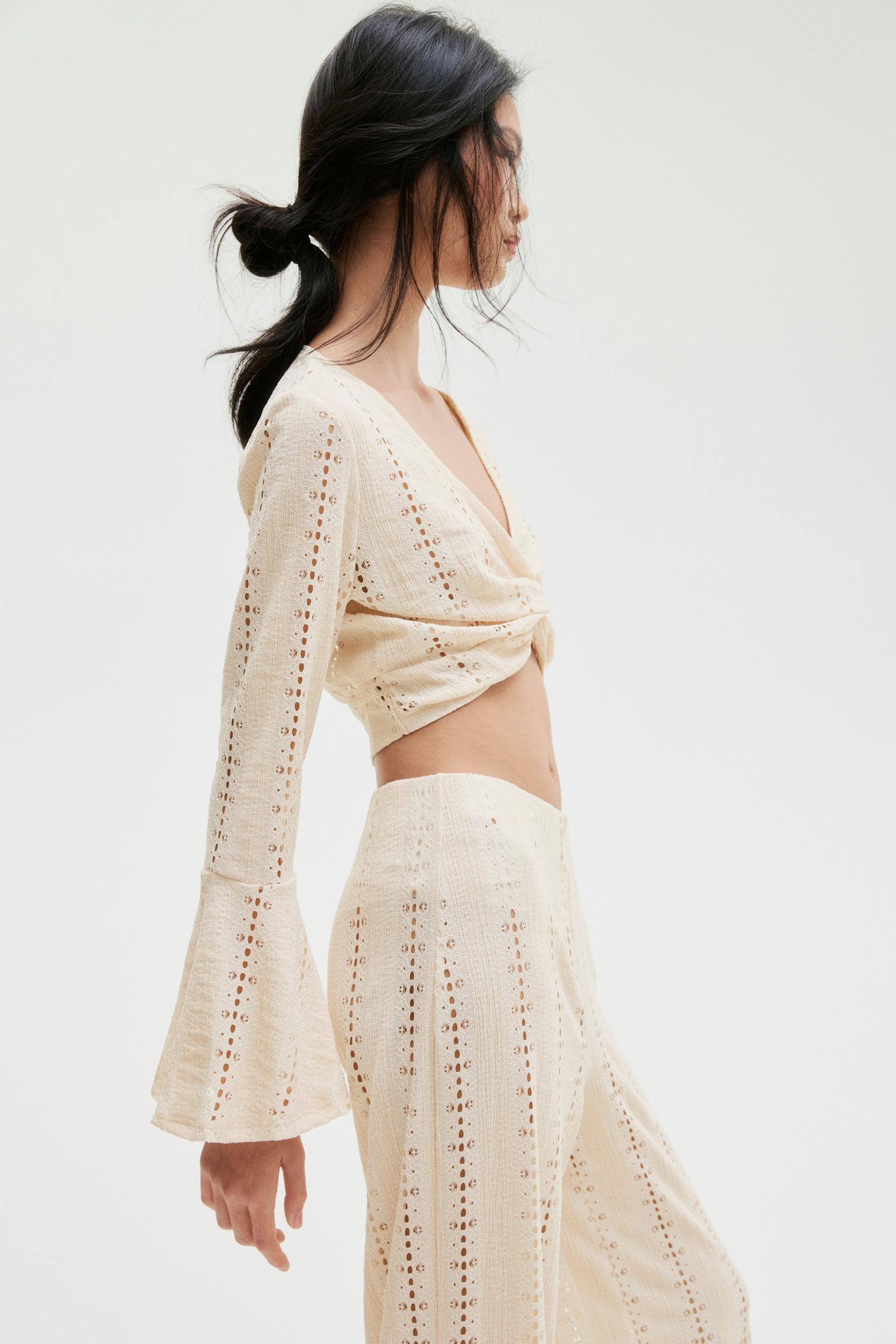 Twist-Detail Crop Top Product Image
