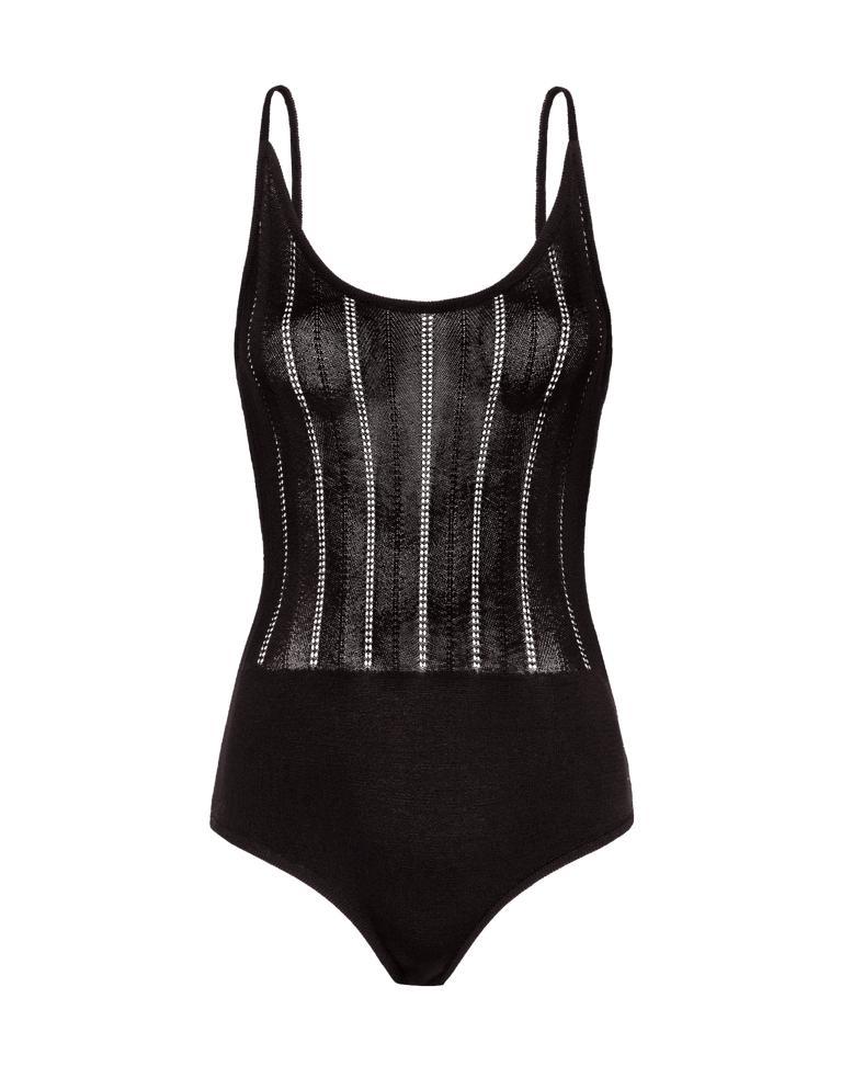 Knit Elba Bodysuit - Black Product Image