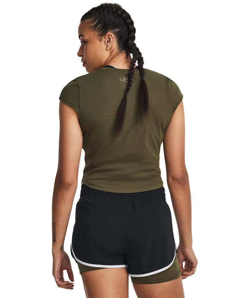 Women's Project Rock Night Shift Cap T-Shirt Product Image