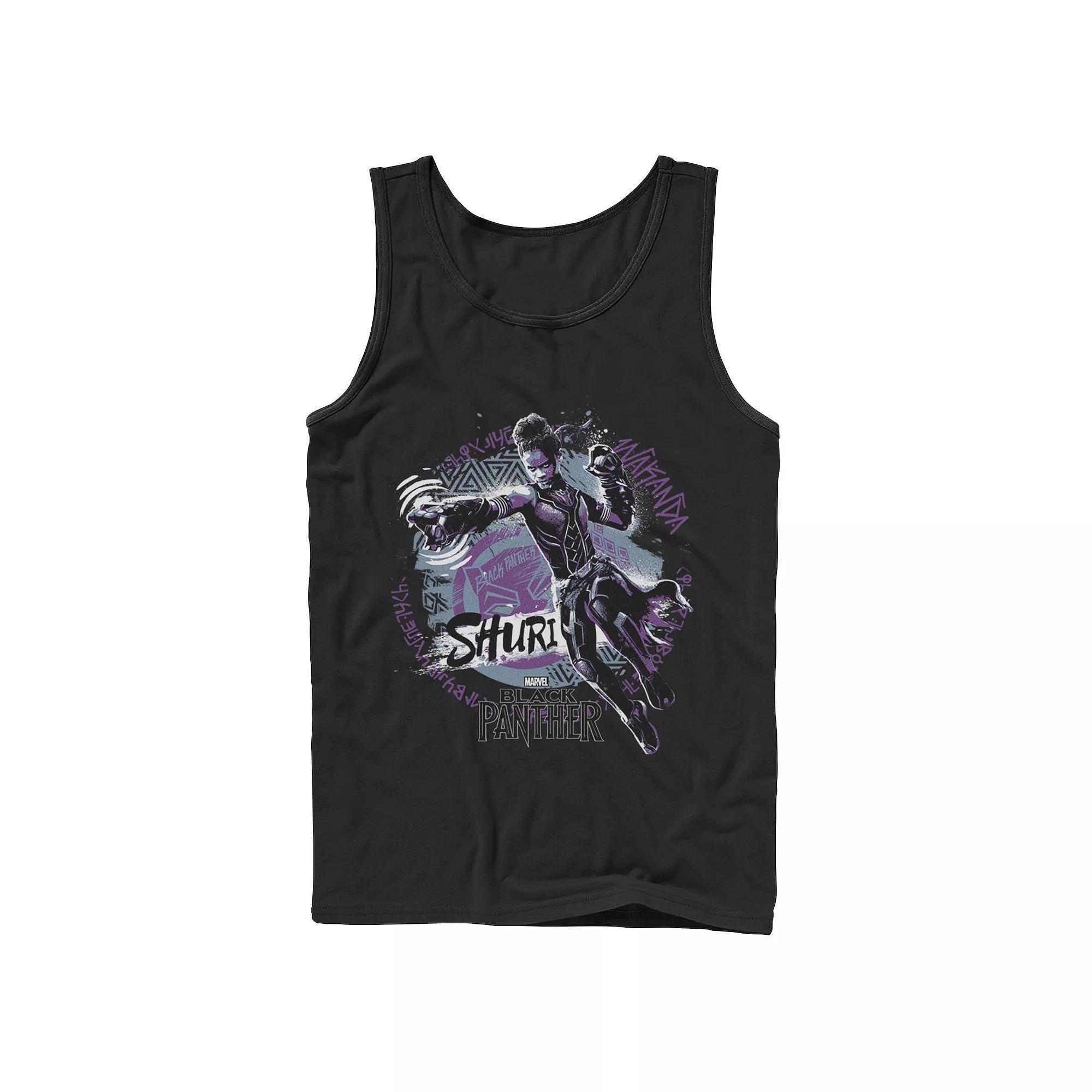 Men's Jurassic Park Character Collage Logo Tank Top, Size: Large, Black Product Image