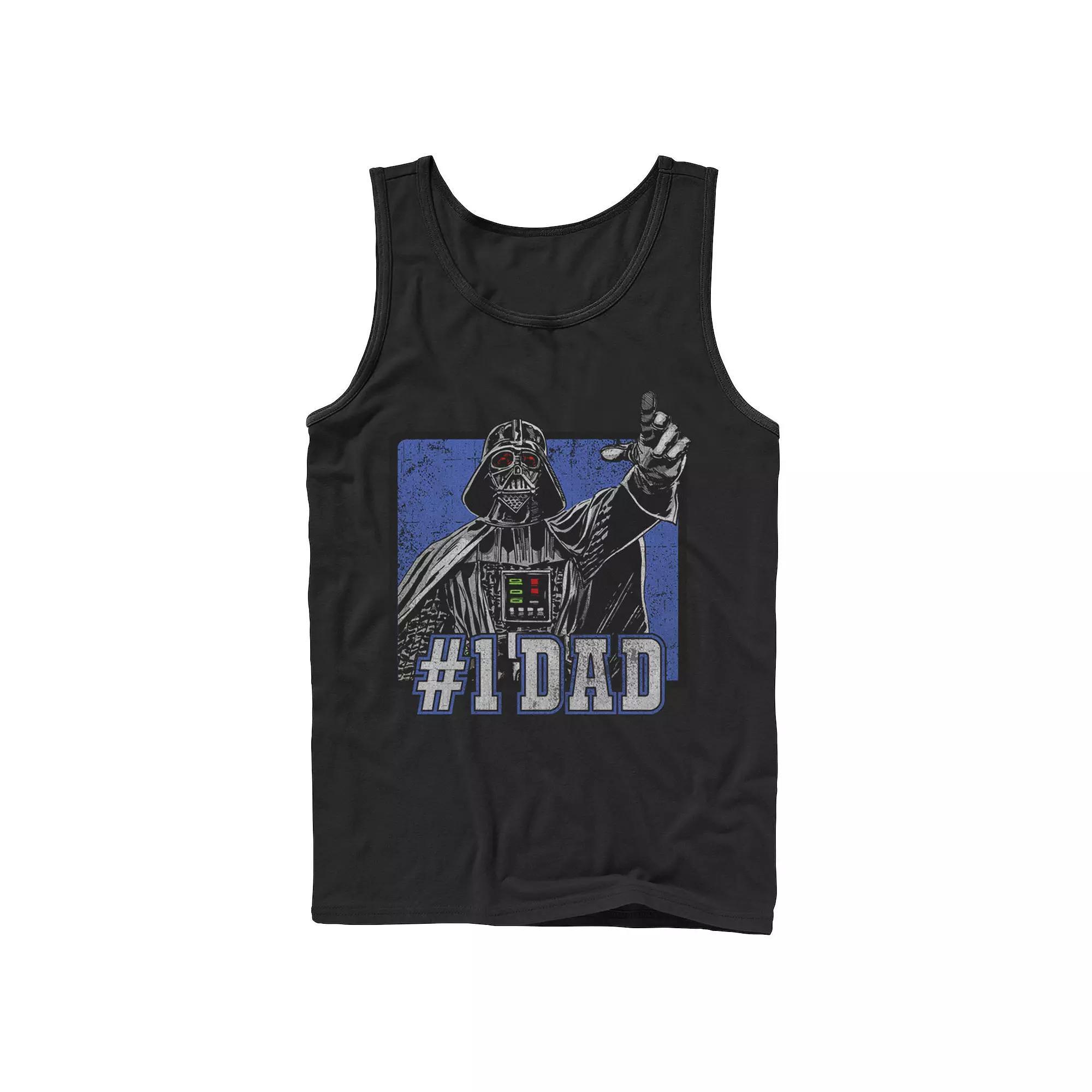 Mens Star Wars The Mandalorian Sunset Duo Portrait Tank Top Product Image