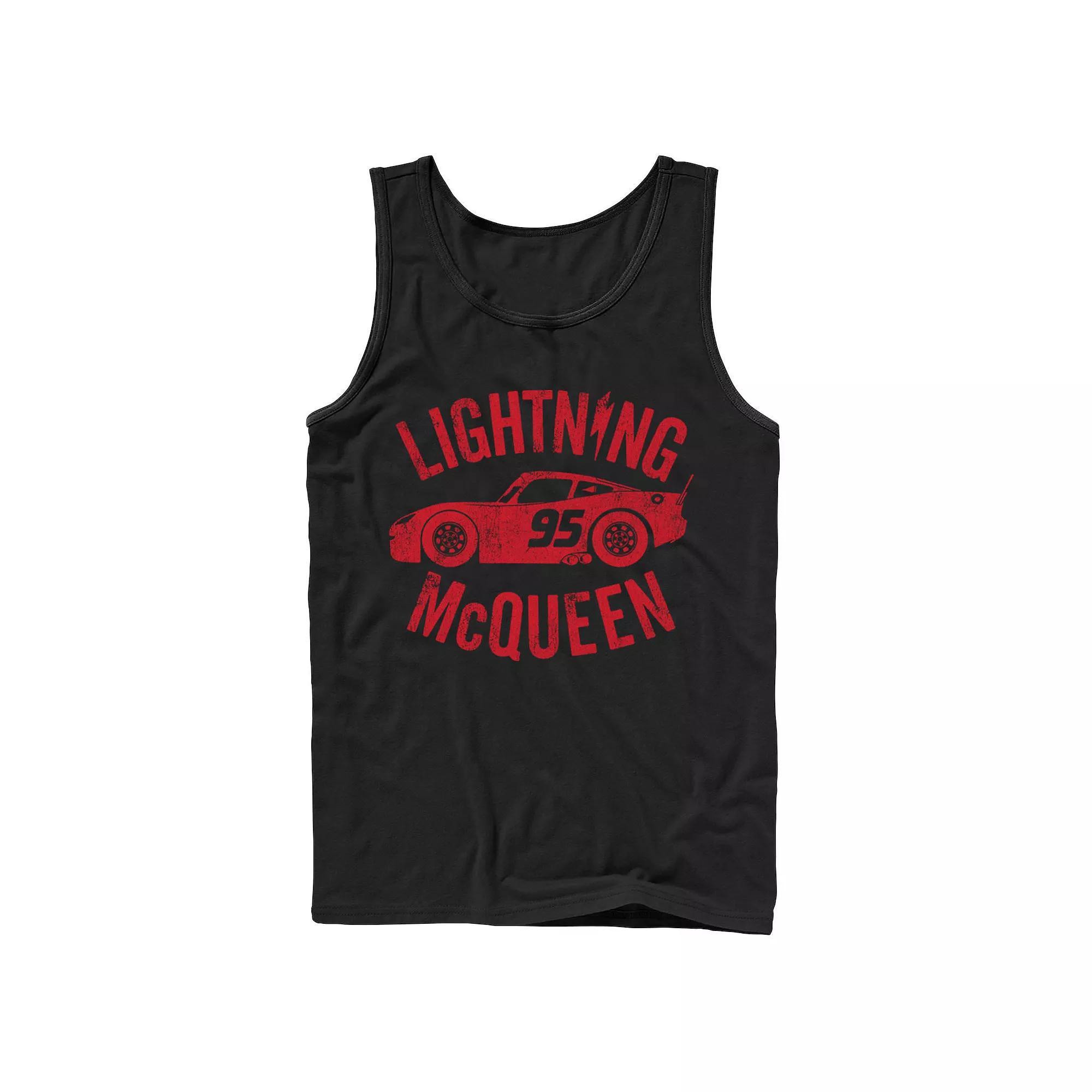 Men's Jurassic Park Sunset Circle Logo Outlined Graphic Tank Top, Size: XL, Grey Product Image