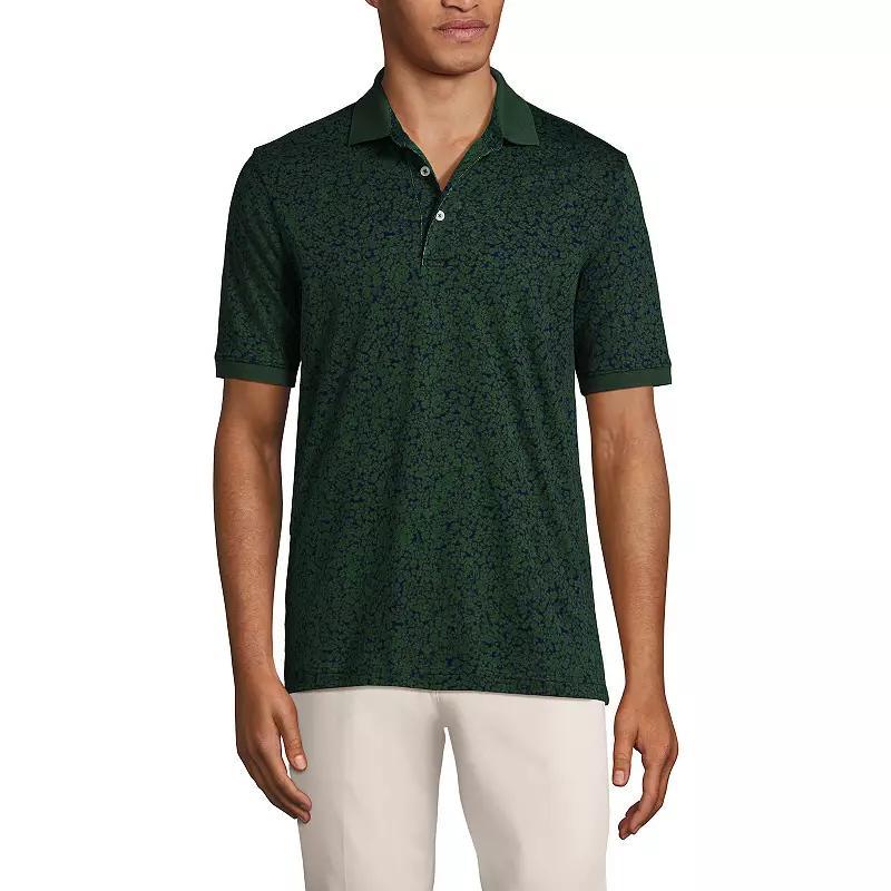 Big & Tall Lands' End Super Soft Supima Polo, Men's, Size: XXL Tall, Pale Grey Blue Product Image