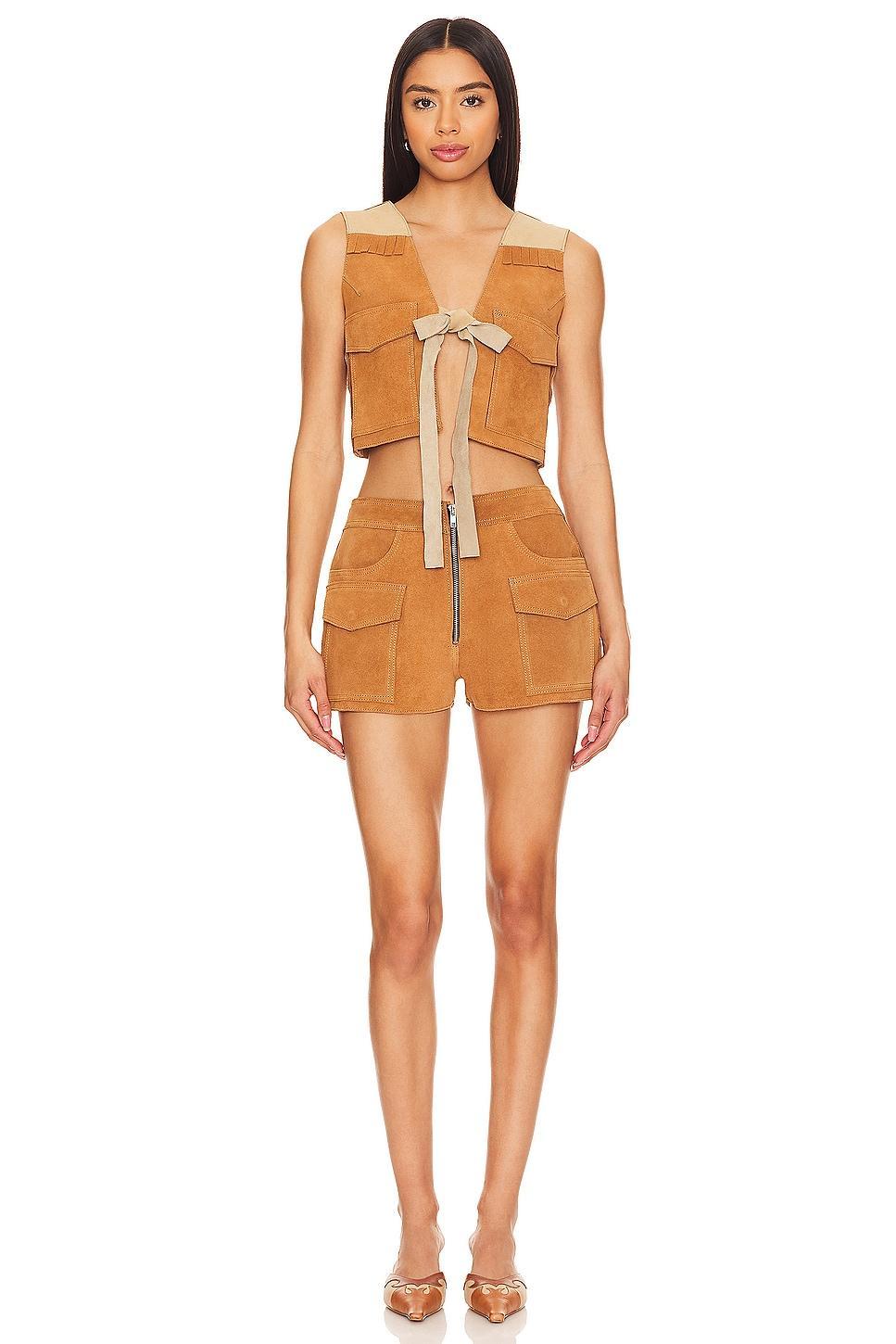 Sugar Suede Shorts Understated Leather Product Image