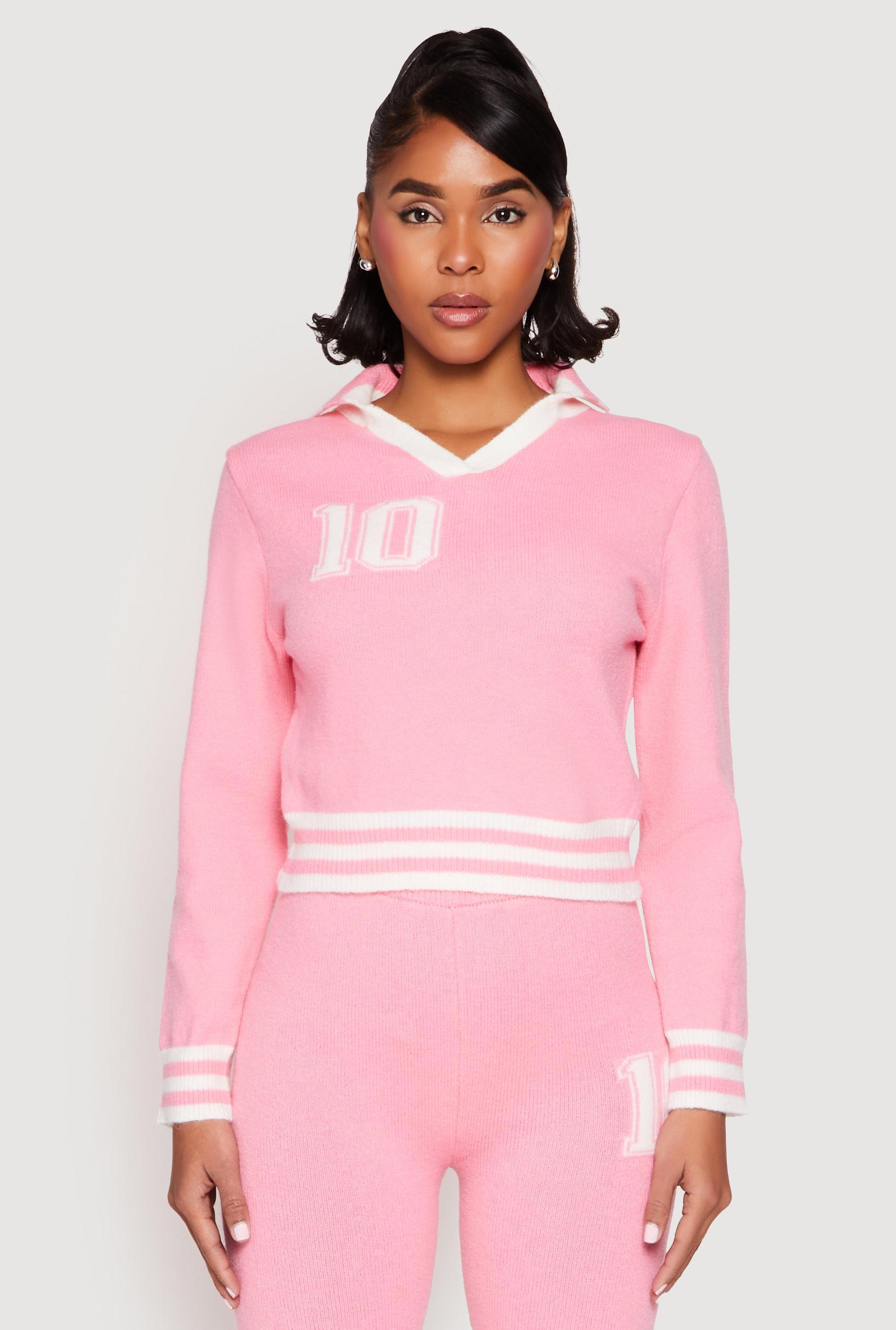 Womens Daisy Johnny Collar 10 Graphic Sweater Product Image