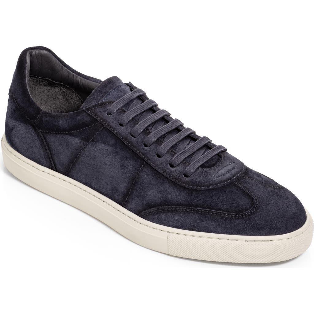 TO BOOT NEW YORK Men's Wilton Lace Up Suede Sneakers In Blue Product Image