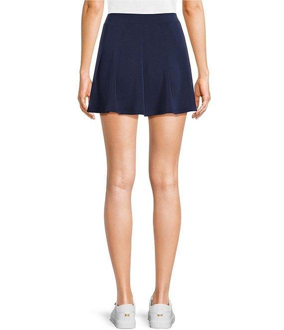 Copper Key Knit Pleated Skirt Product Image