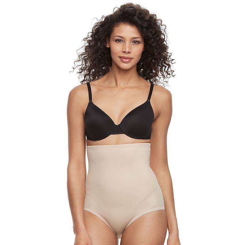 Naomi & Nicole Firm Control Shapewear Womens Luxe High Waist Brief 7085 Product Image