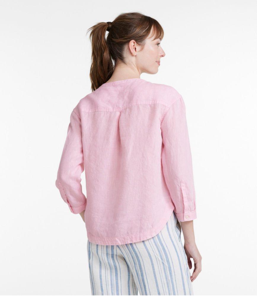 
                            Women's Premium Washable Linen Shirt, Splitneck
                         Product Image