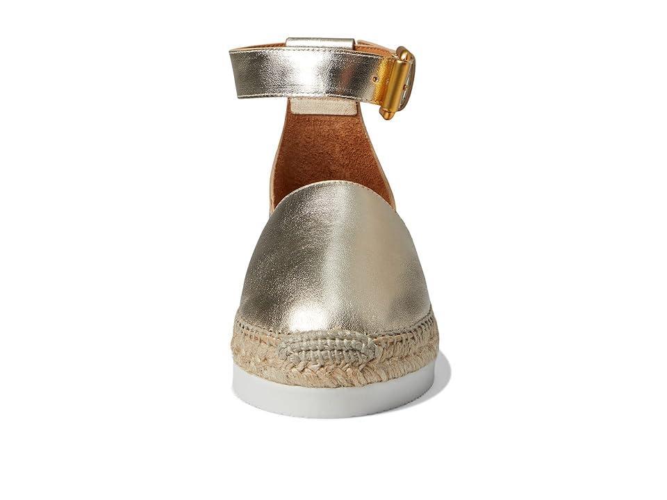 Glyn Metallic Closed-Toe Platform Sandals Product Image