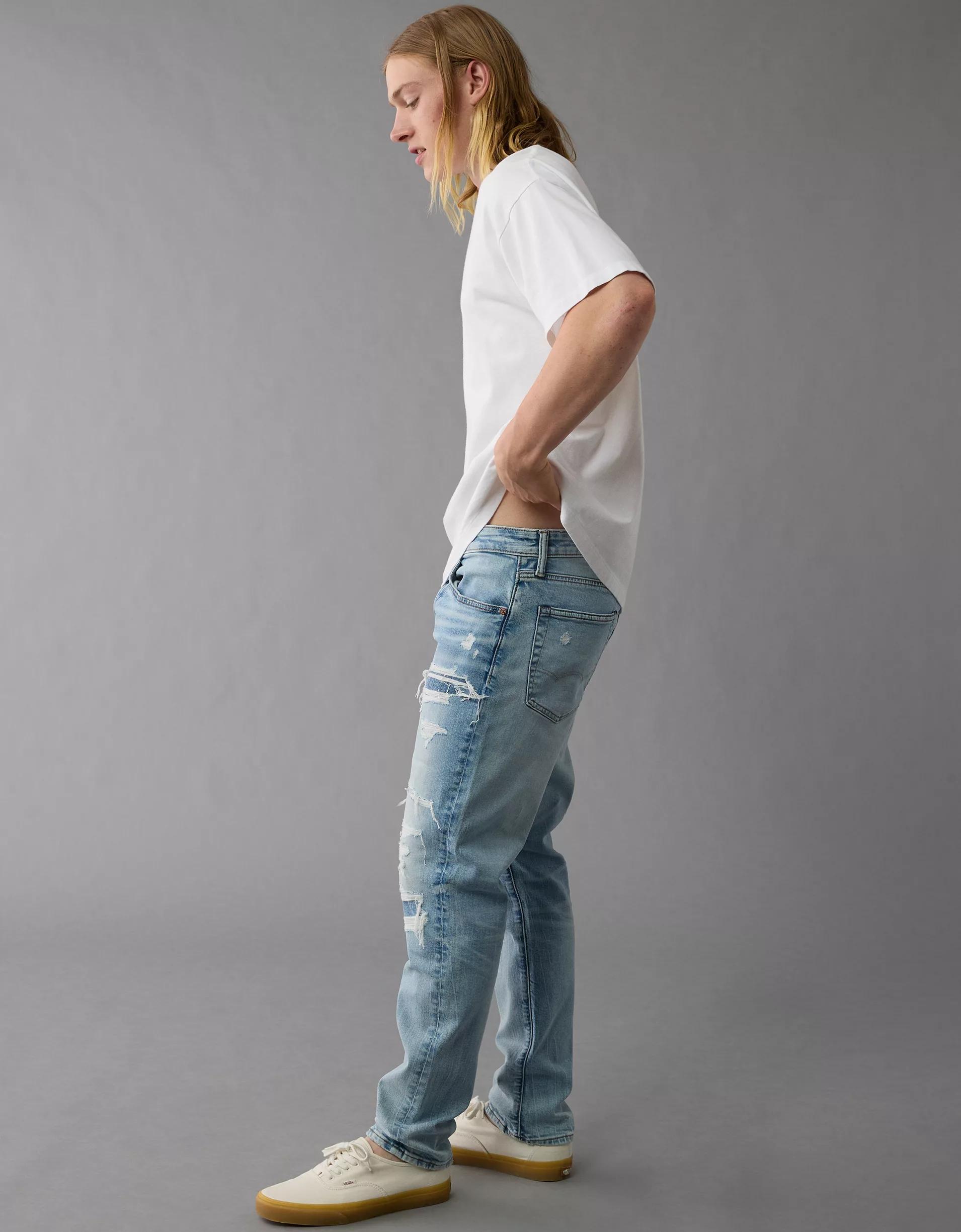 AE AirFlex+ Patched Athletic Fit Jean Product Image