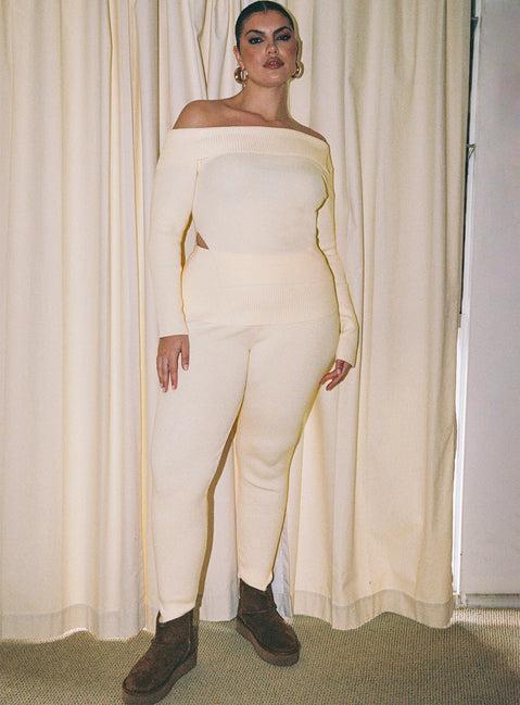 Macallan Leggings Cream Curve Product Image