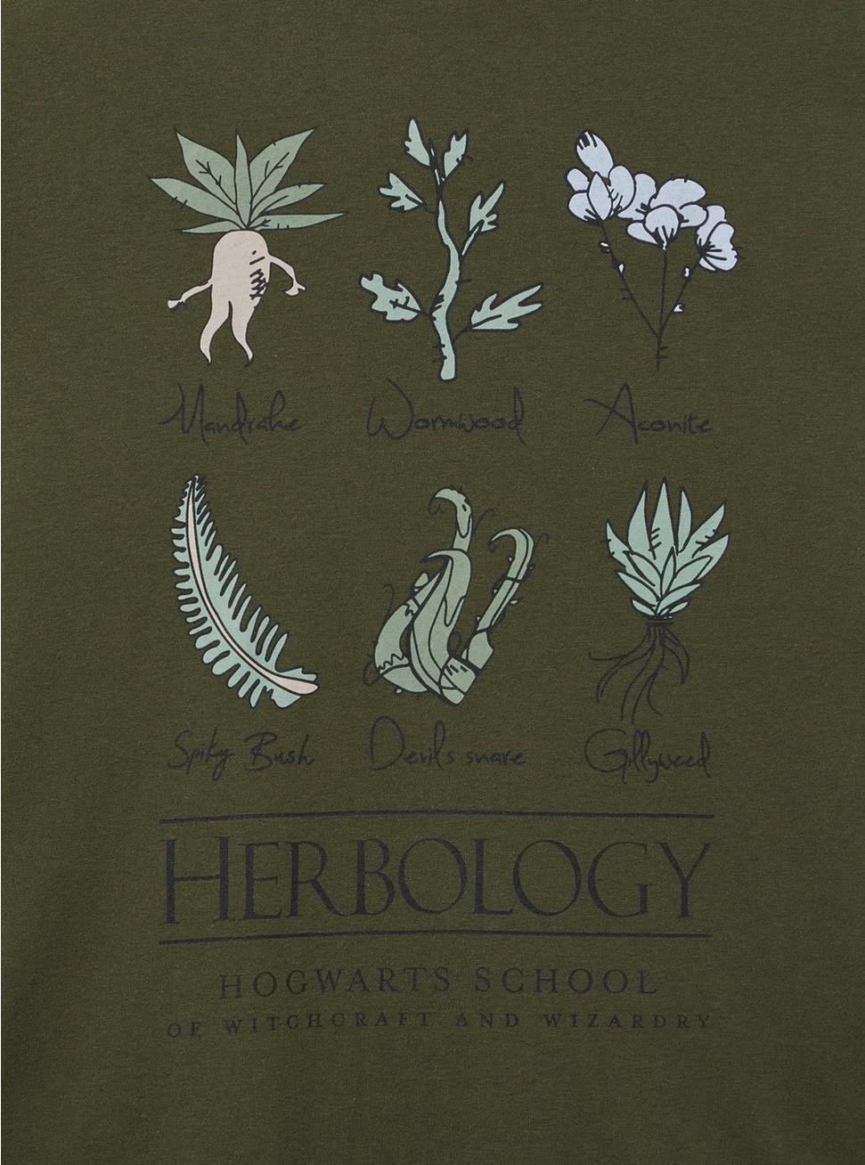 Harry Potter Herbology Classic Cotton Crew Tee Product Image