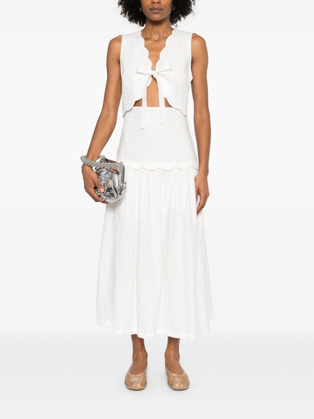 scallop-edge maxi dress Product Image