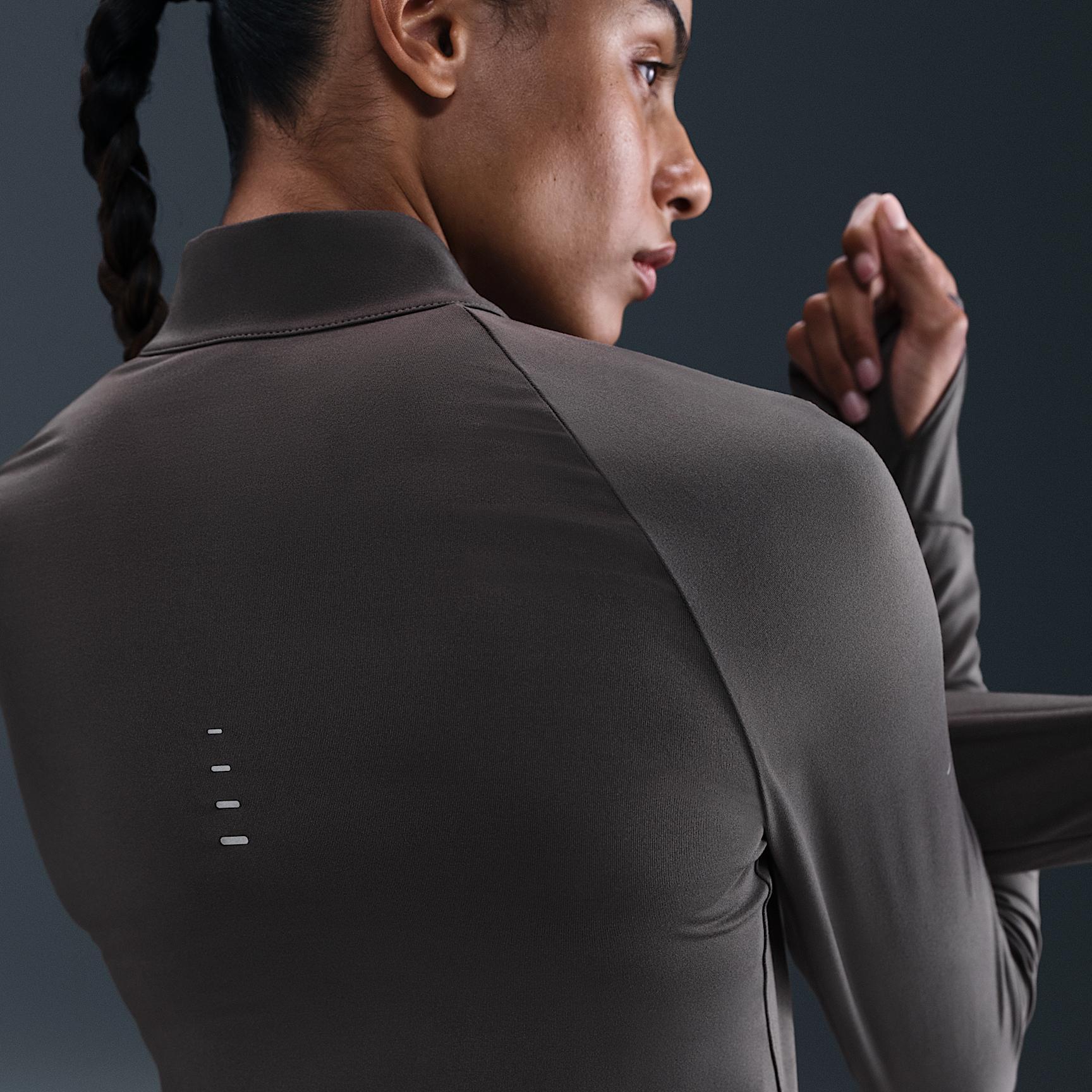 Nike Women's Swift Dri-FIT UV 1/4-Zip Running Top Product Image