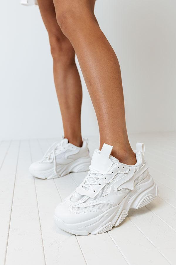 The Gerri Sneaker In White Product Image