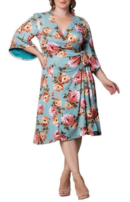 Gemini Wrap Dress - Plus Product Image