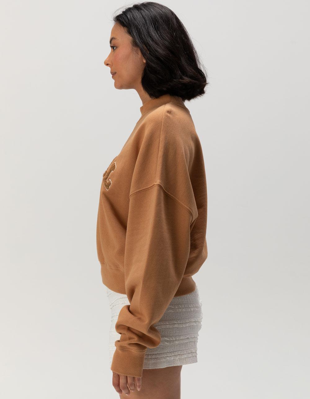 O'NEILL Moment Womens Crop Crewneck Sweatshirt Product Image