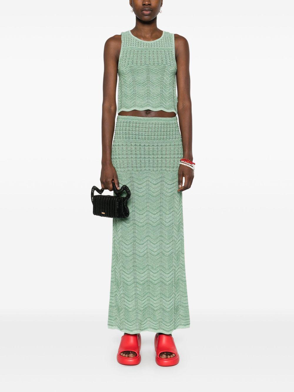 knitted maxi skirt  Product Image