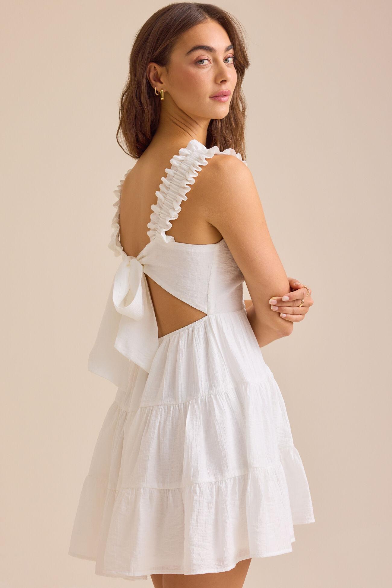 Kira Tiered Mini Dress Product Image